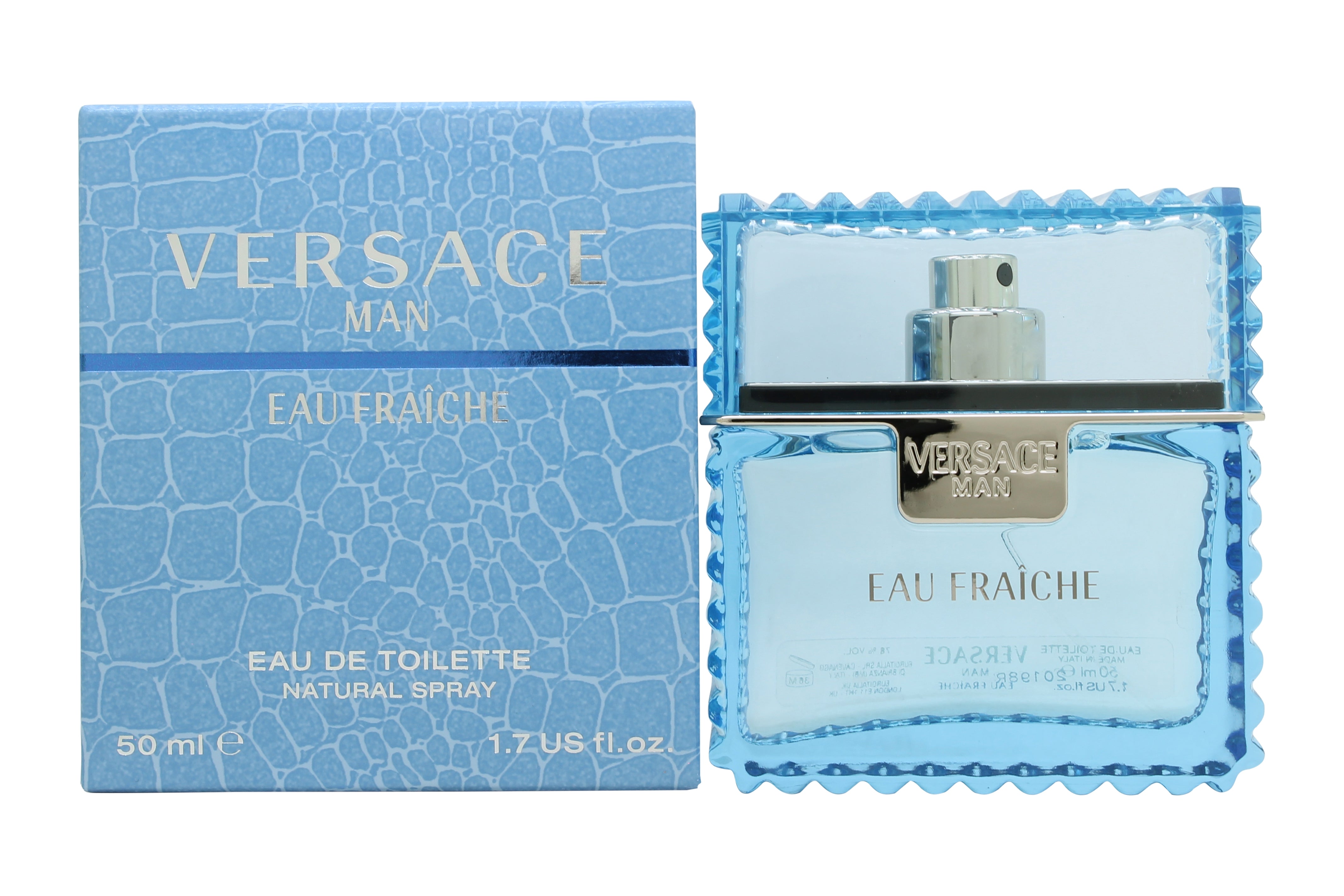 Versace Man Eau Fraiche Eau de Toilette 50ml Spray