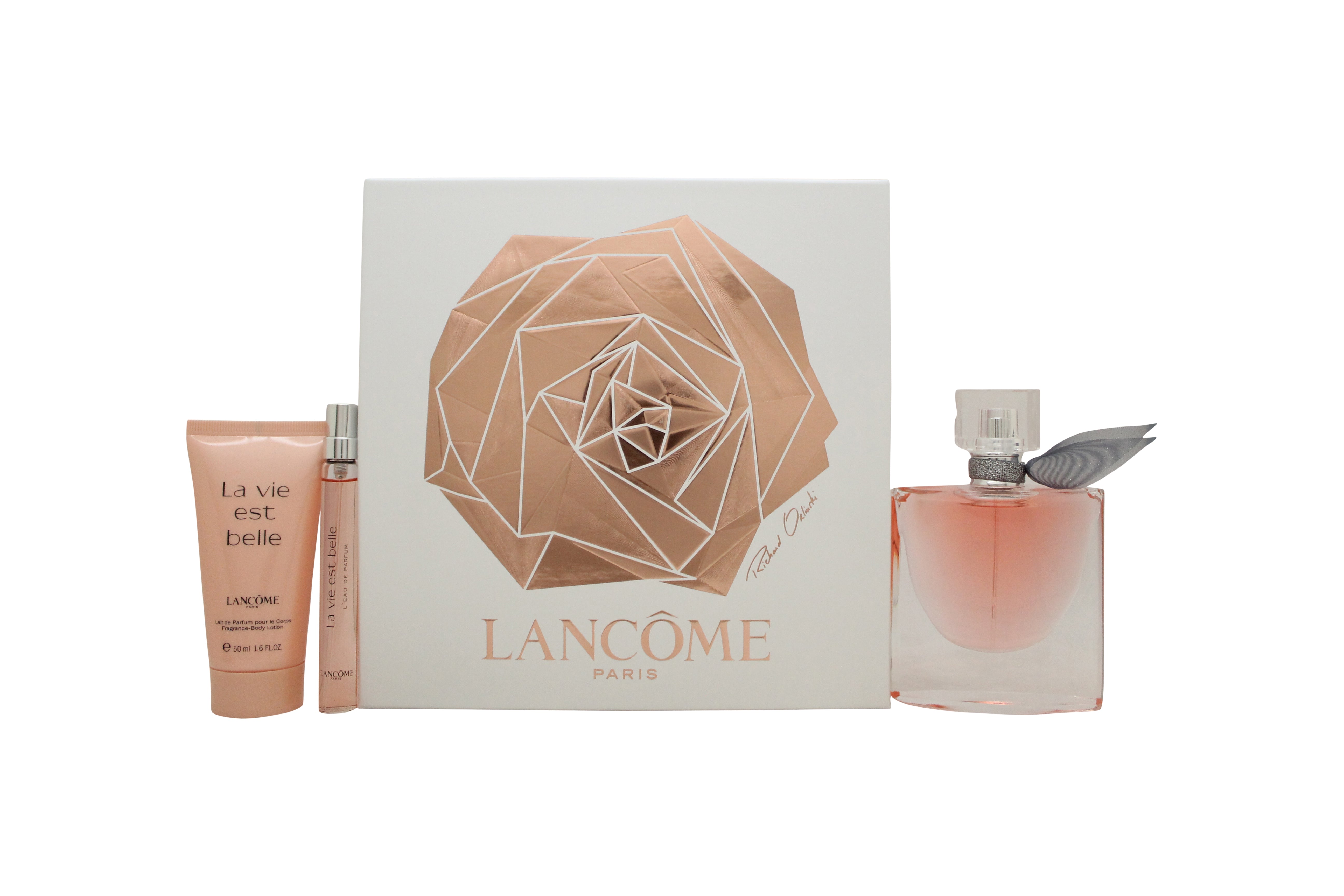 Lancome La Vie Est Belle Geschenkset 50ml EDP + 10ml EDP + 50ml Body Lotion