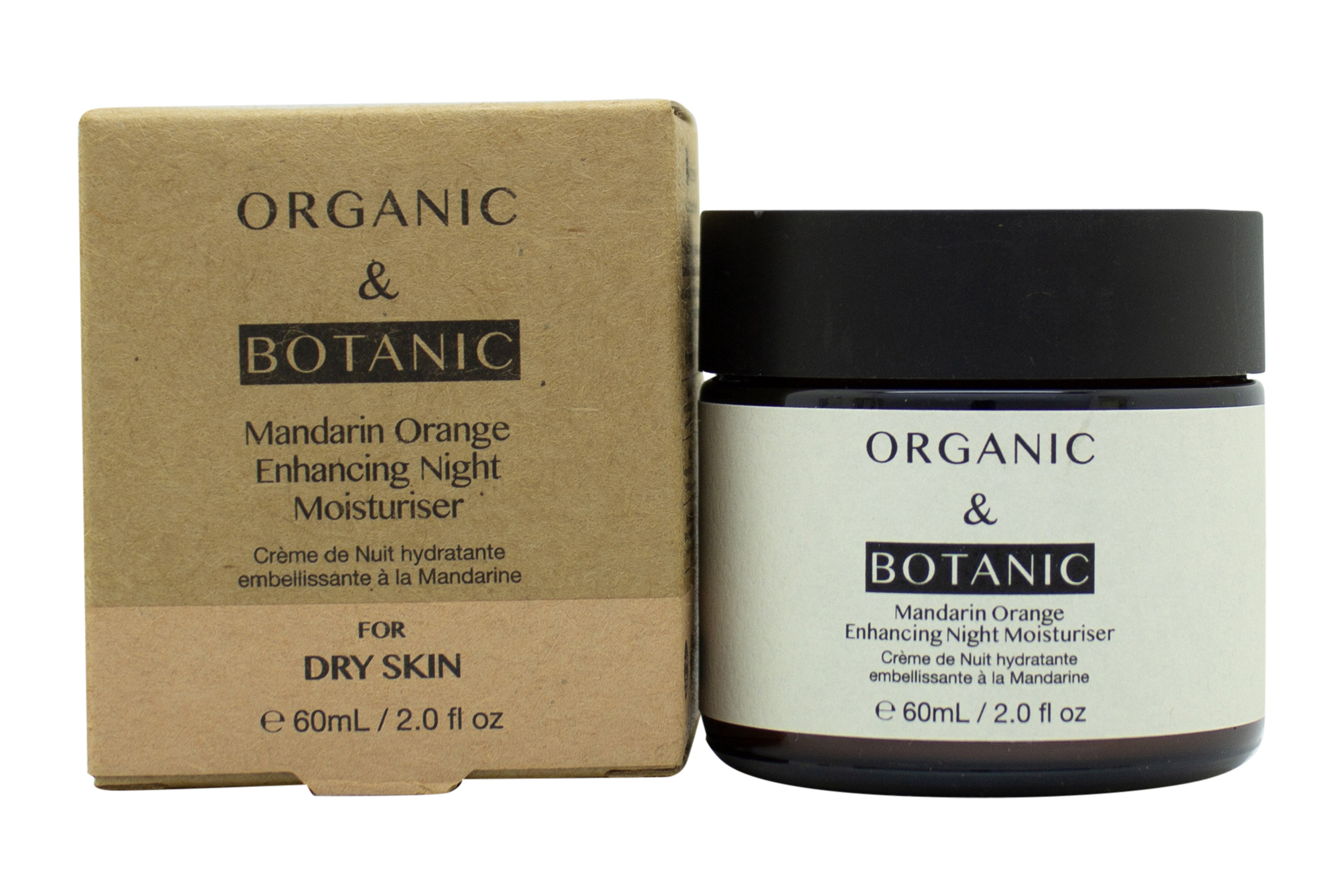 Organic & Botanic Mandarin Orange Enhancing Nachtcrème 60ml