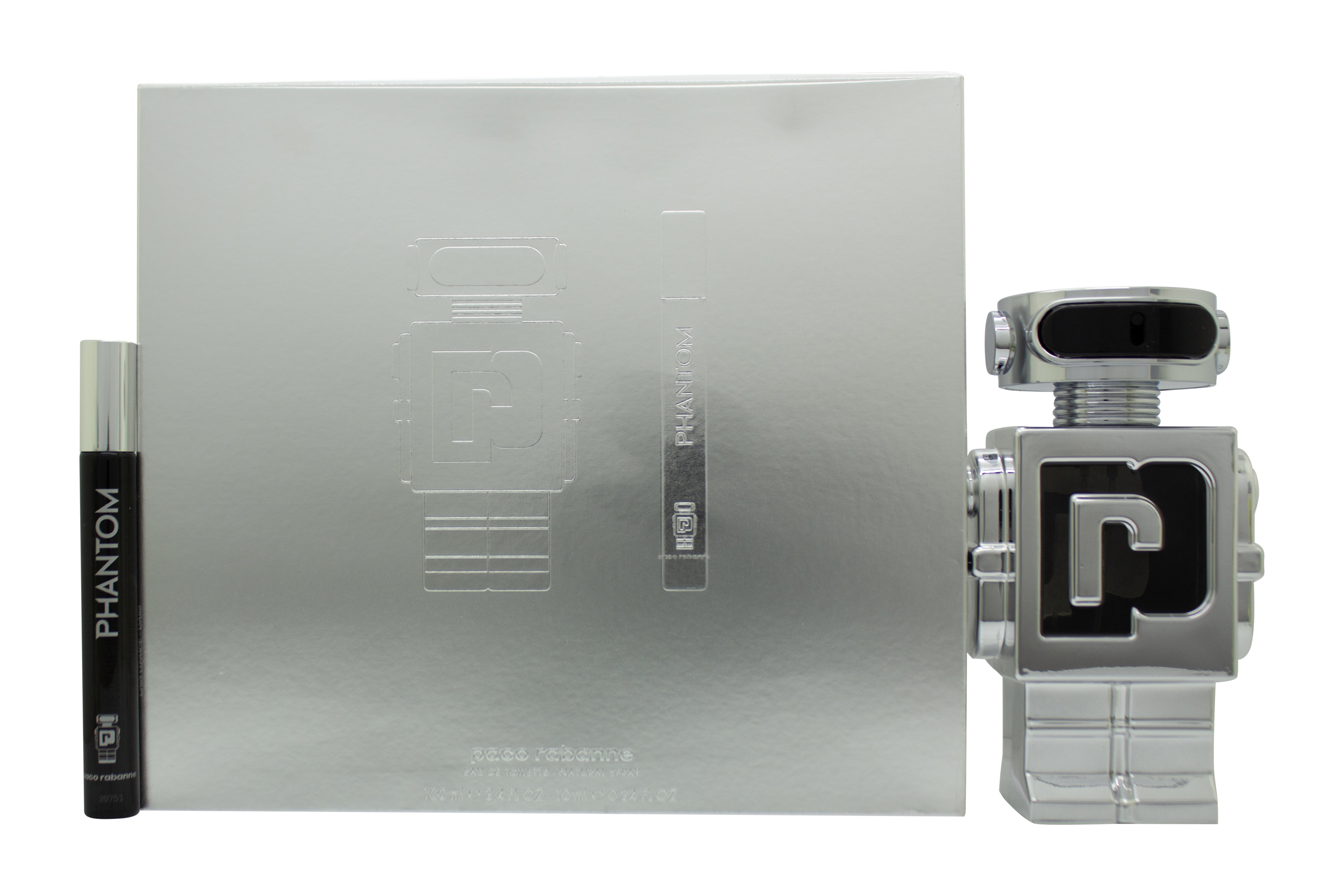 Paco Rabanne Phantom Geschenk-Set 100ml EDT + 10ml EDT