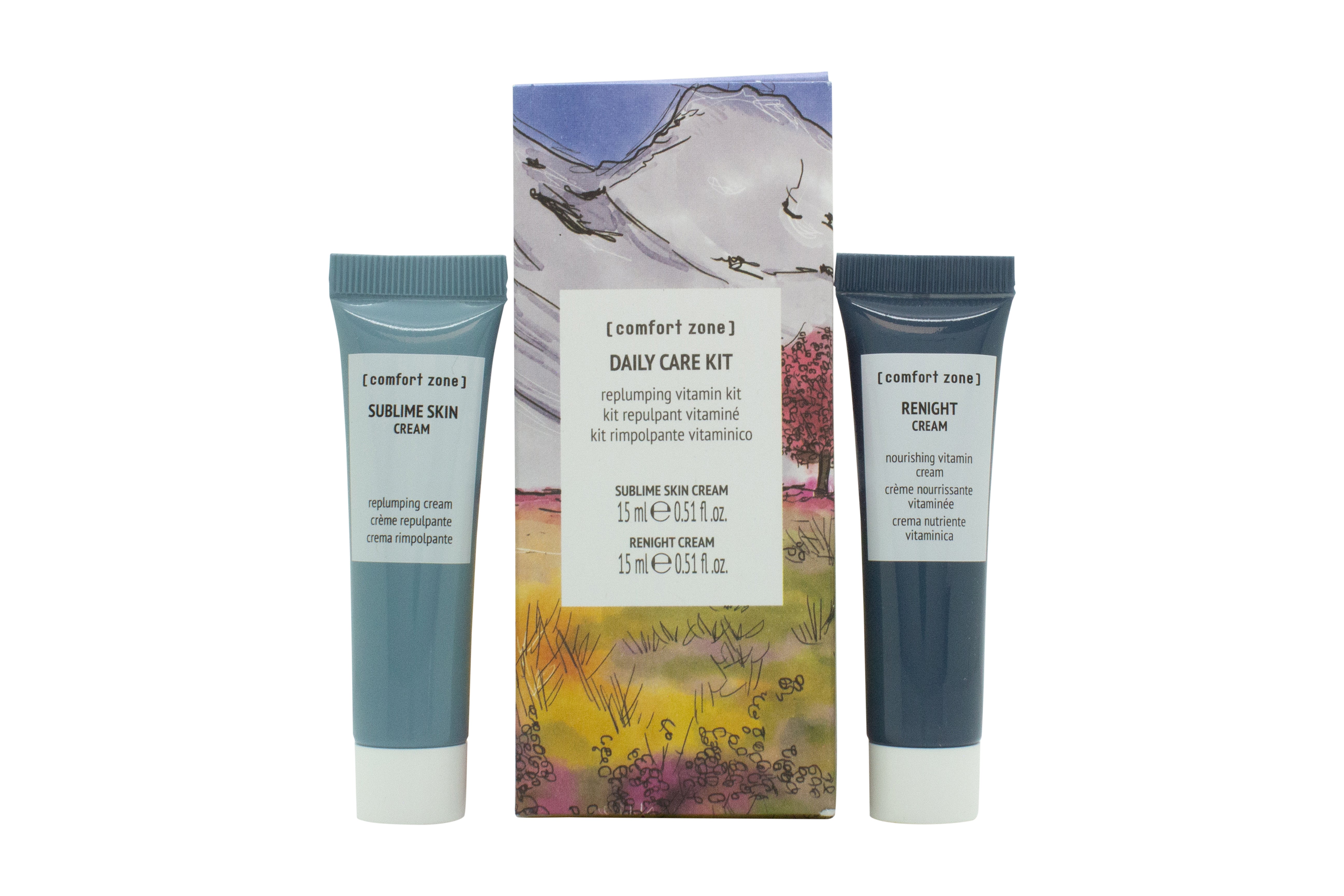 Comfort Zone Kit Daily Care Kit Geschenkset 15ml Sublime Skin Crème + 15ml Renight Crème