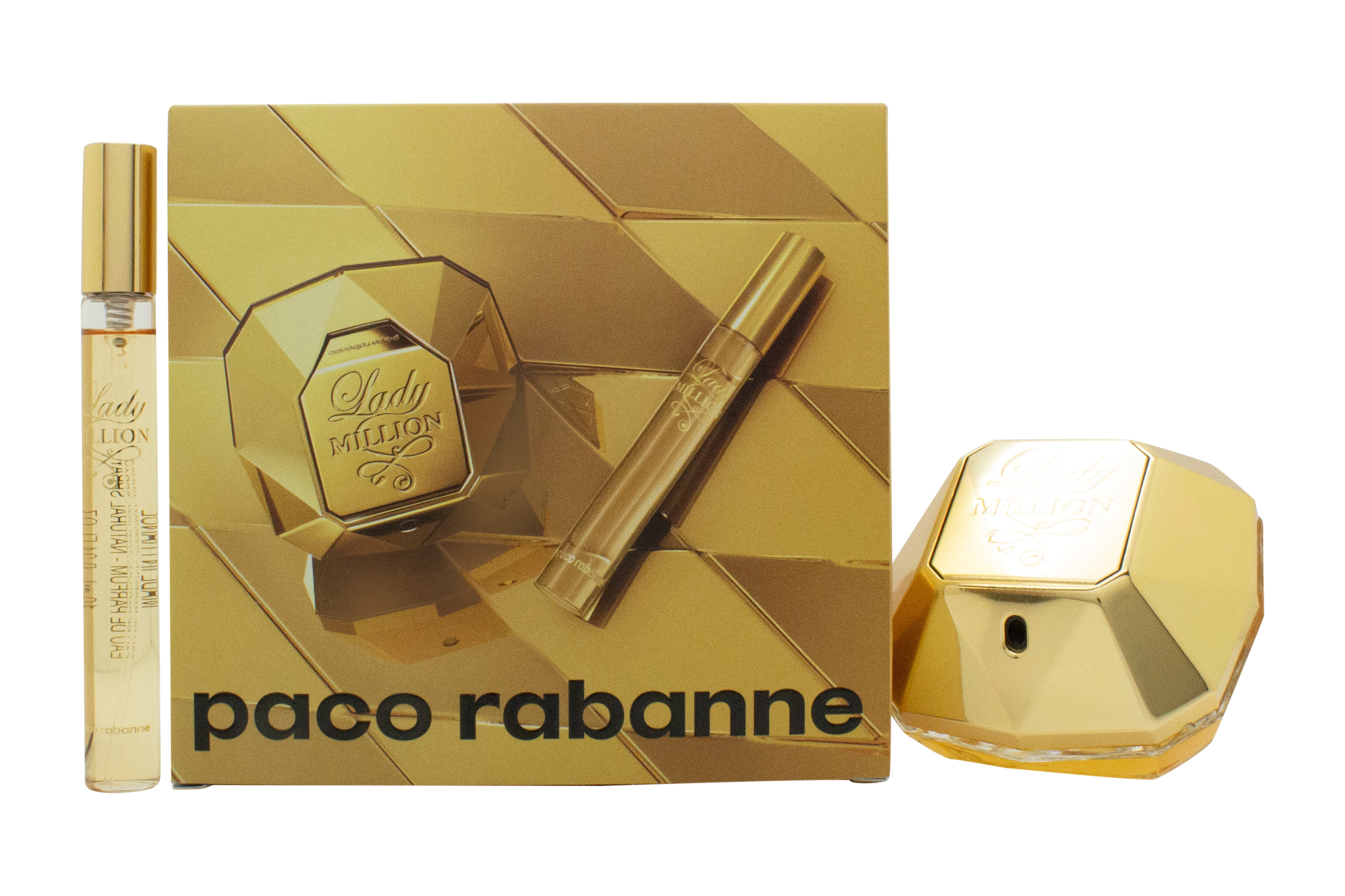 Paco Rabanne Lady Million Geschenkset 50ml EDP + 10ml EDP