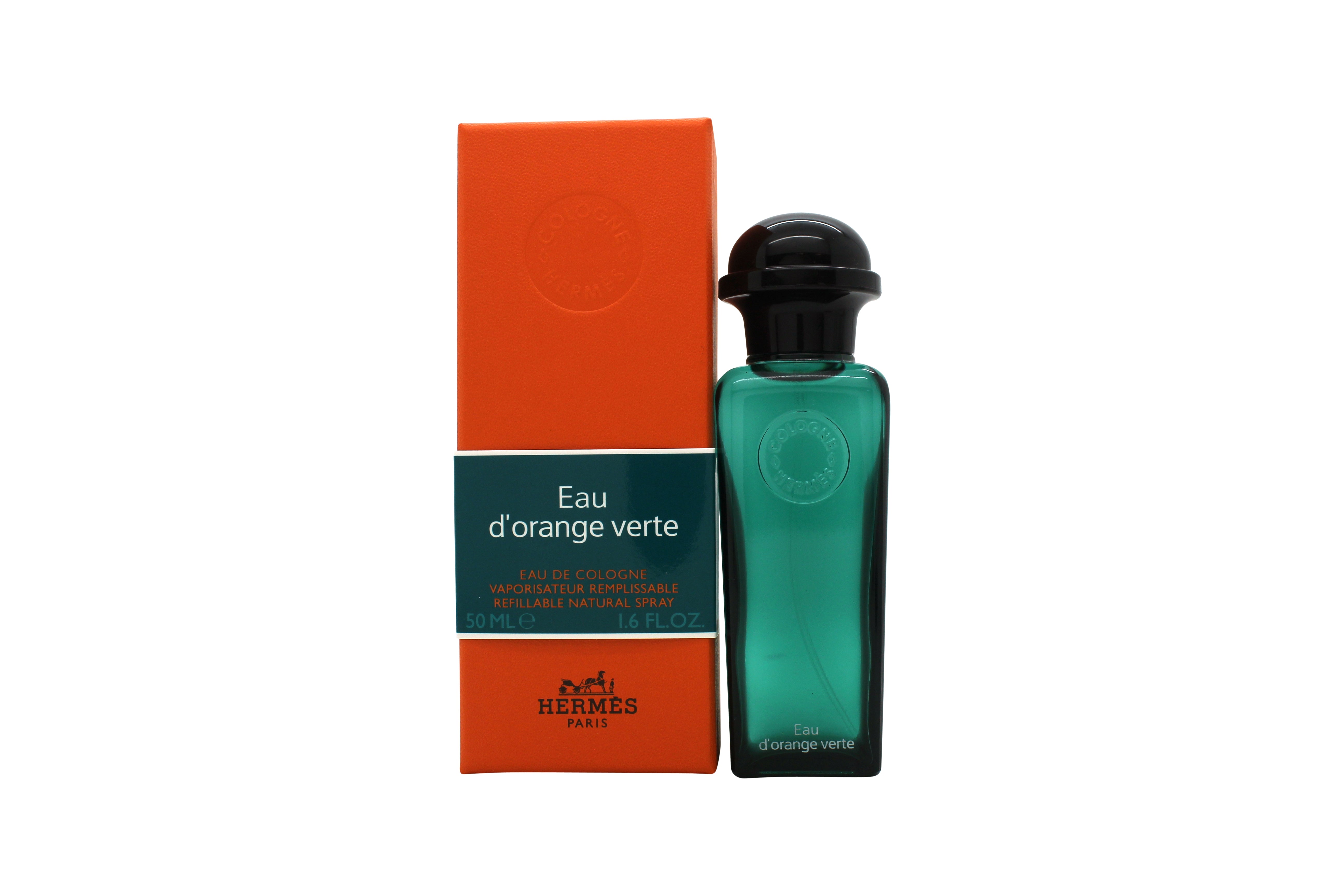 Hermès Eau d'Orange Verte Eau de Cologne 50ml Spray Hervulbaar
