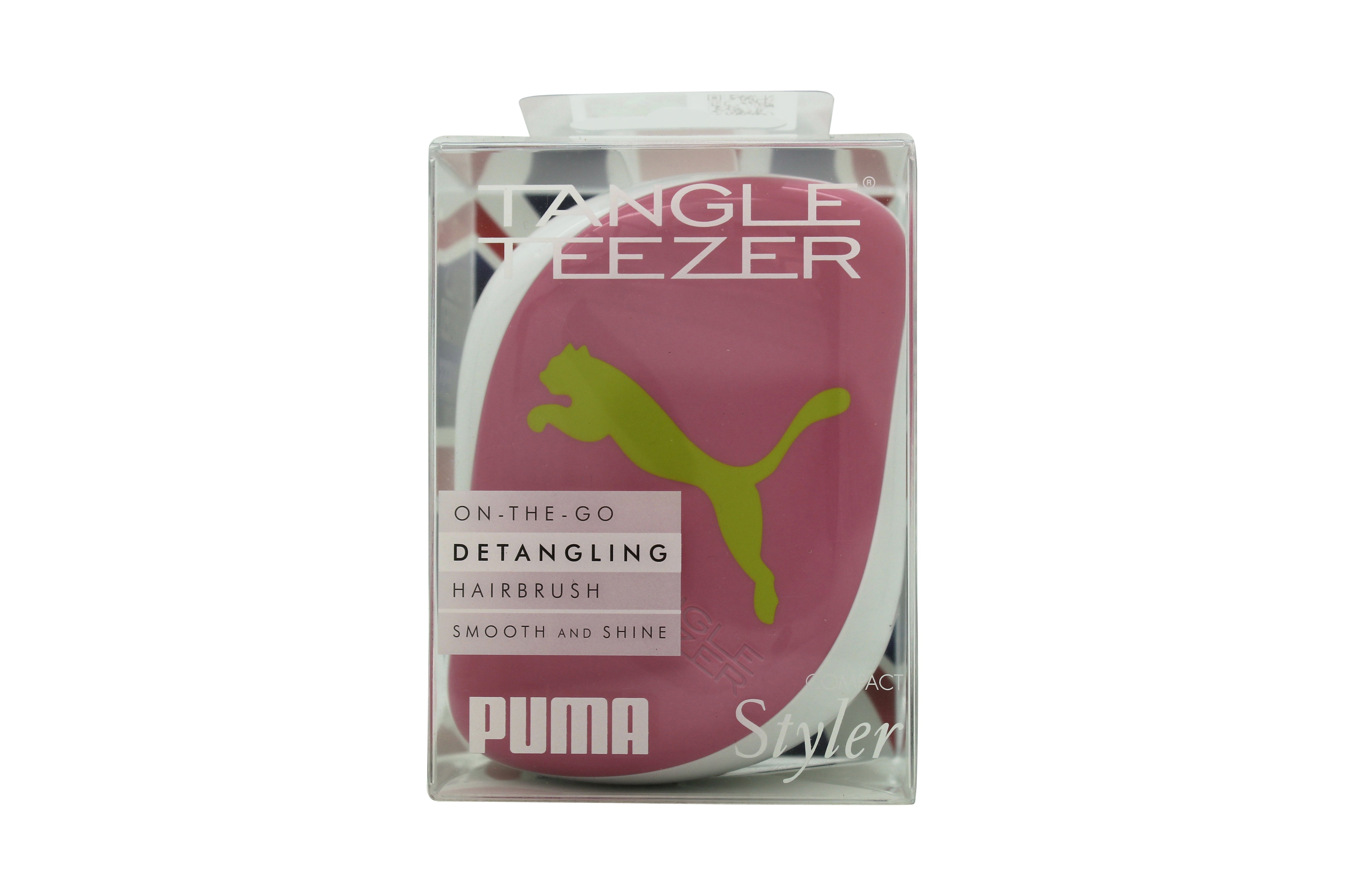 Tangle Teezer X Puma Compact Styler Detangling Haarborstel - Neon Yellow