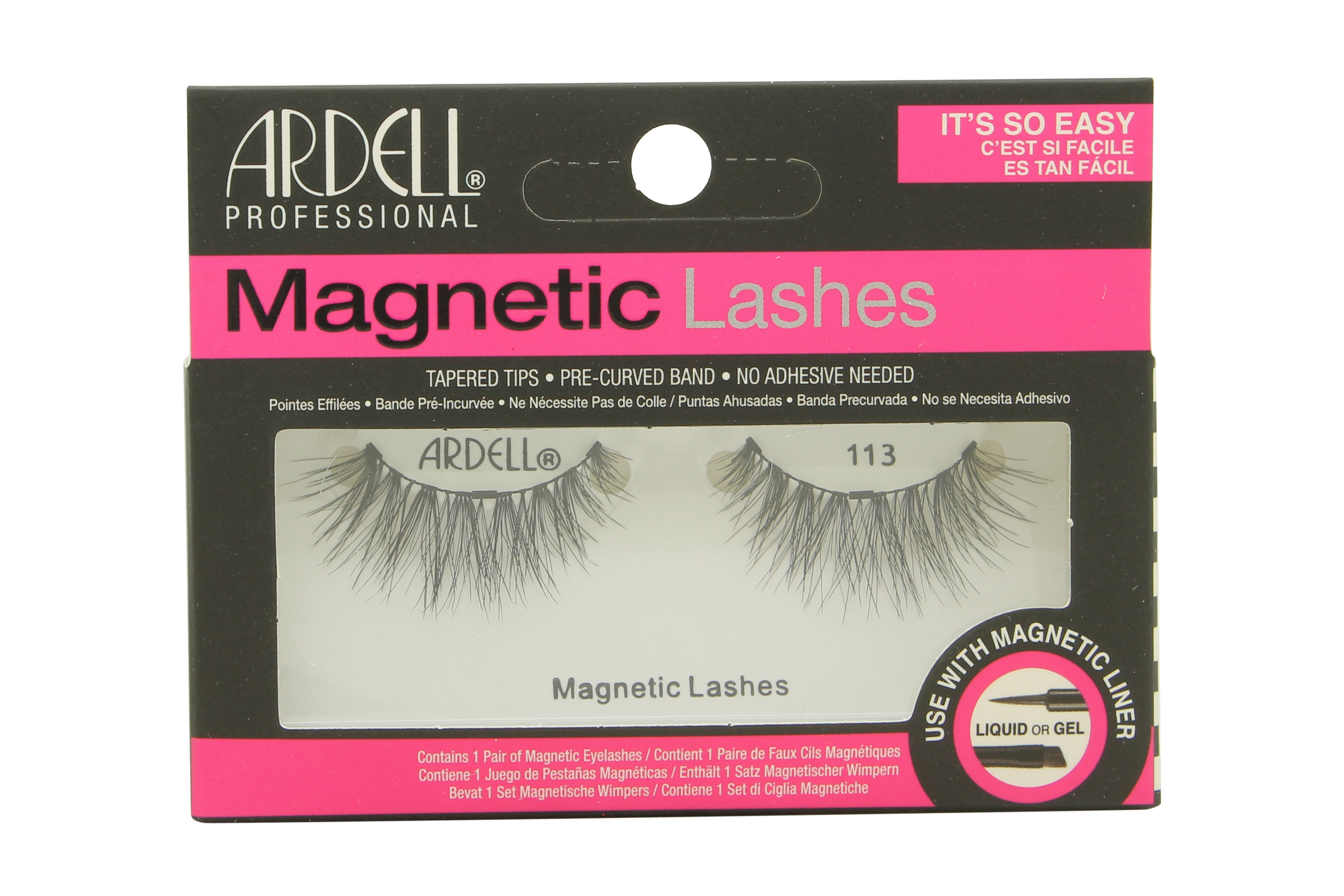 Ardell Magnetische falsche Wimpern - 113 Schwarz