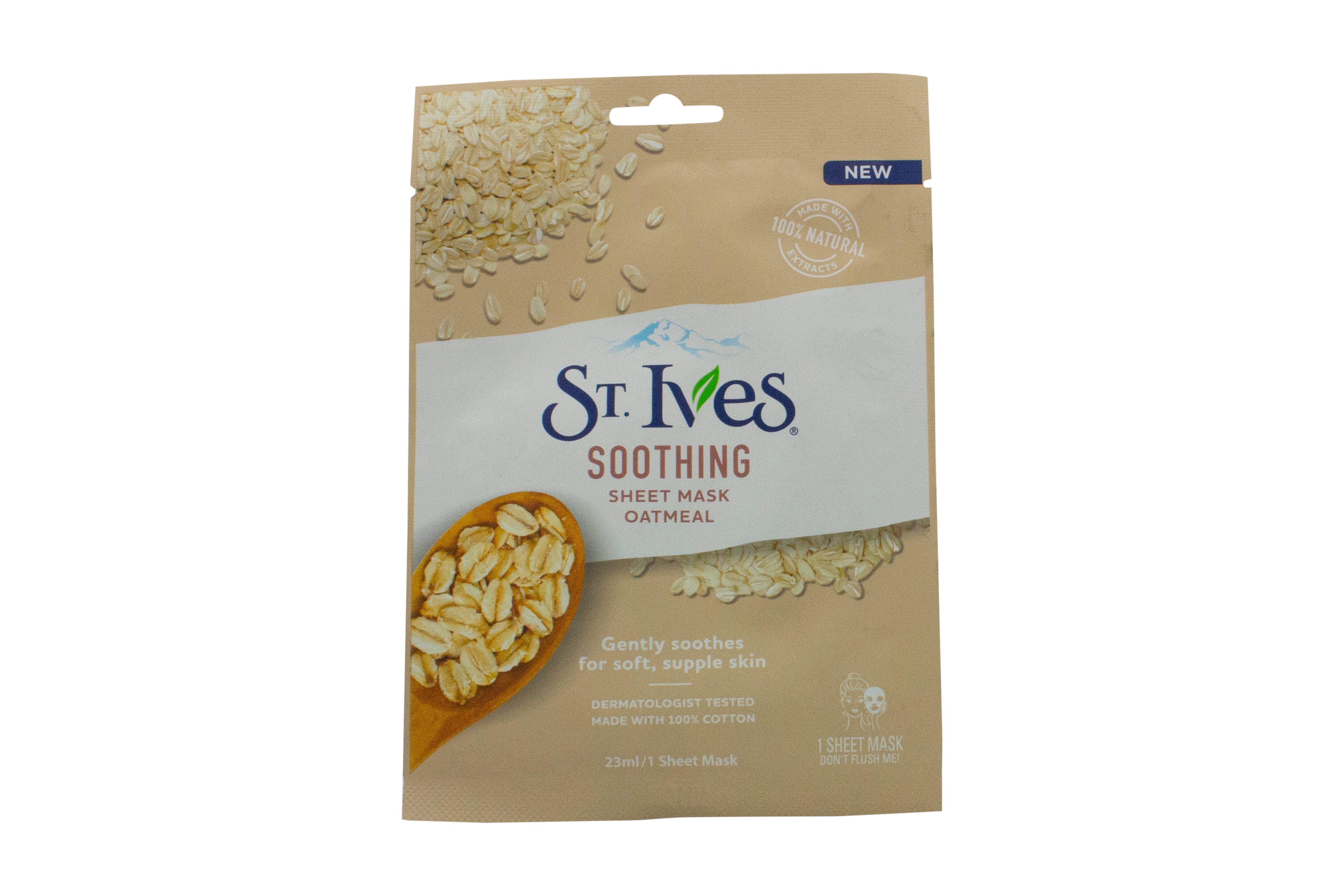 St. Ives Haferflocken Beruhigende Sheet Mask 23ml - 1 Blatt