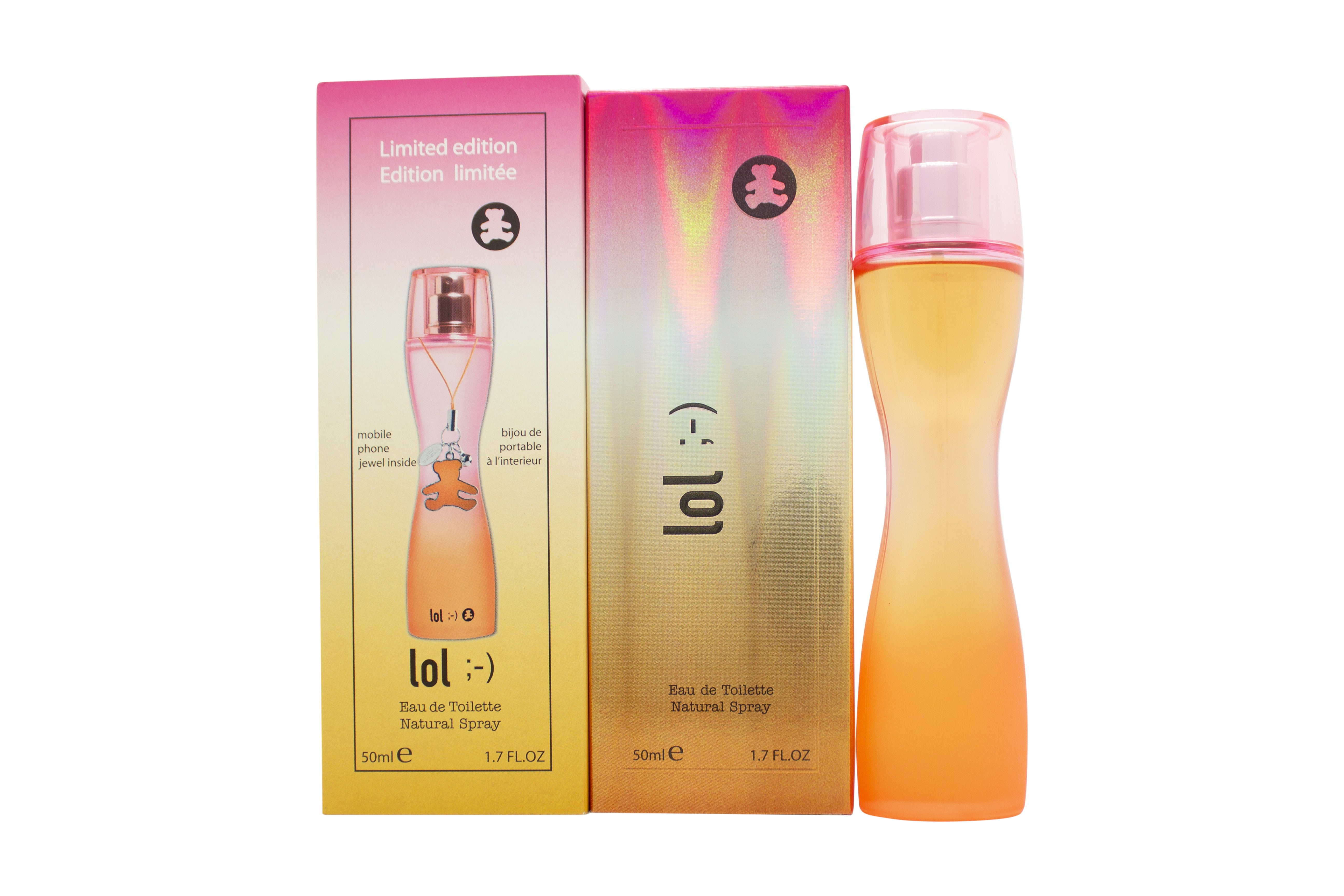 Lulu Castagnette Lol ;-) Geschenkset 50ml EDT + Mobielsieraad + Sticker
