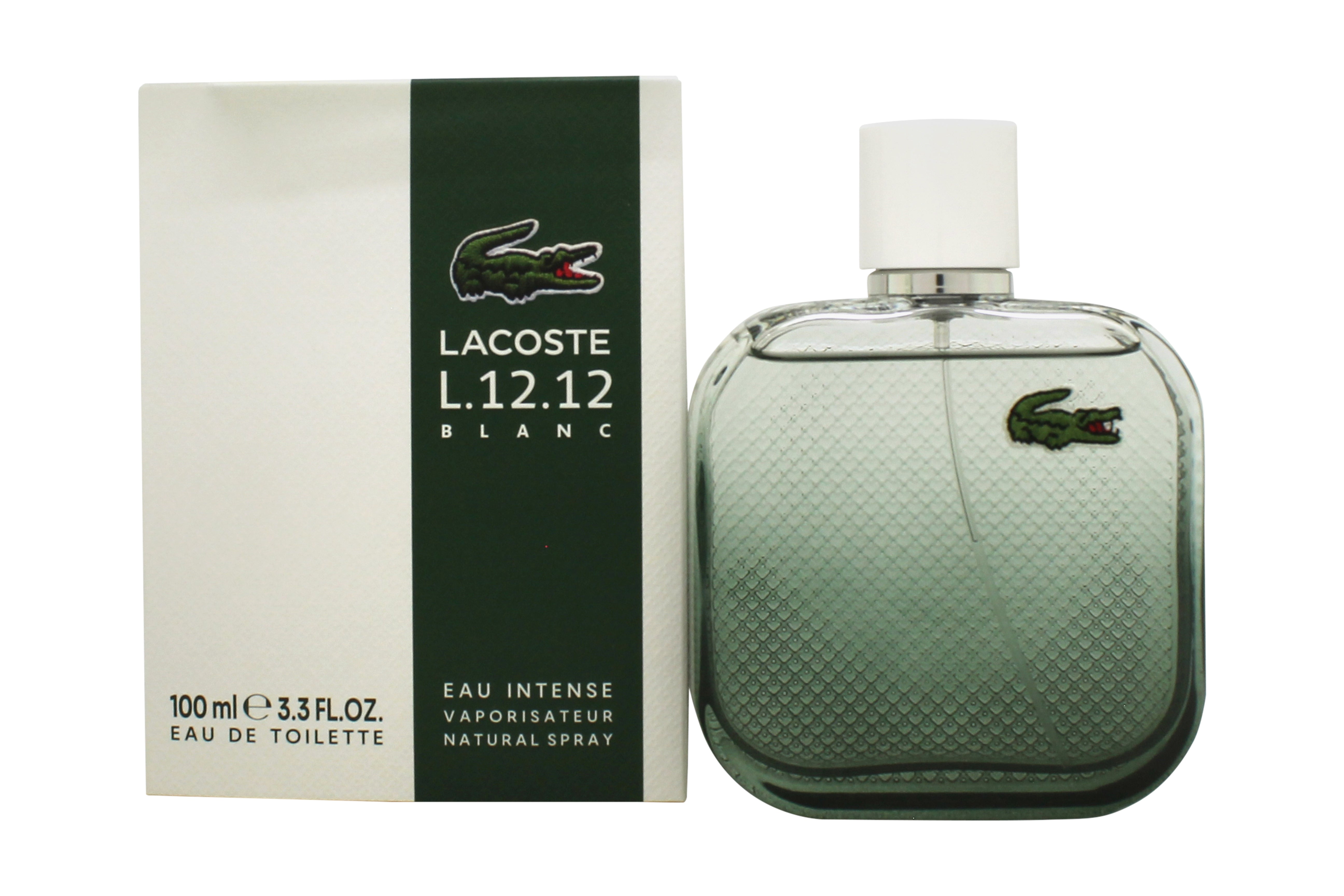 Lacoste L.12.12 Blanc Eau Intense Eau de Toilette 100ml Spray
