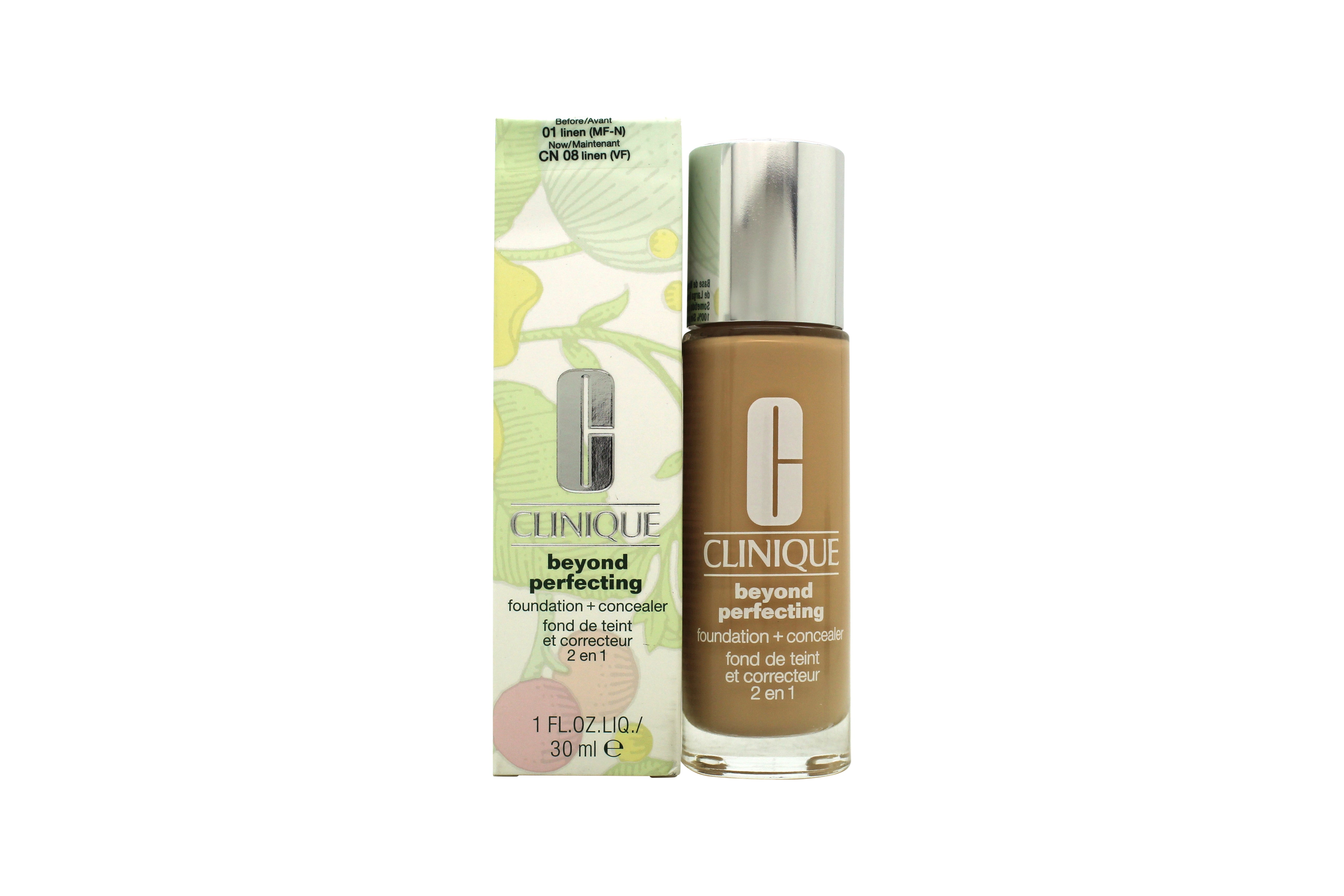 Clinique Beyond Perfecting Foundation + Concealer 30 ml - 01 Linen