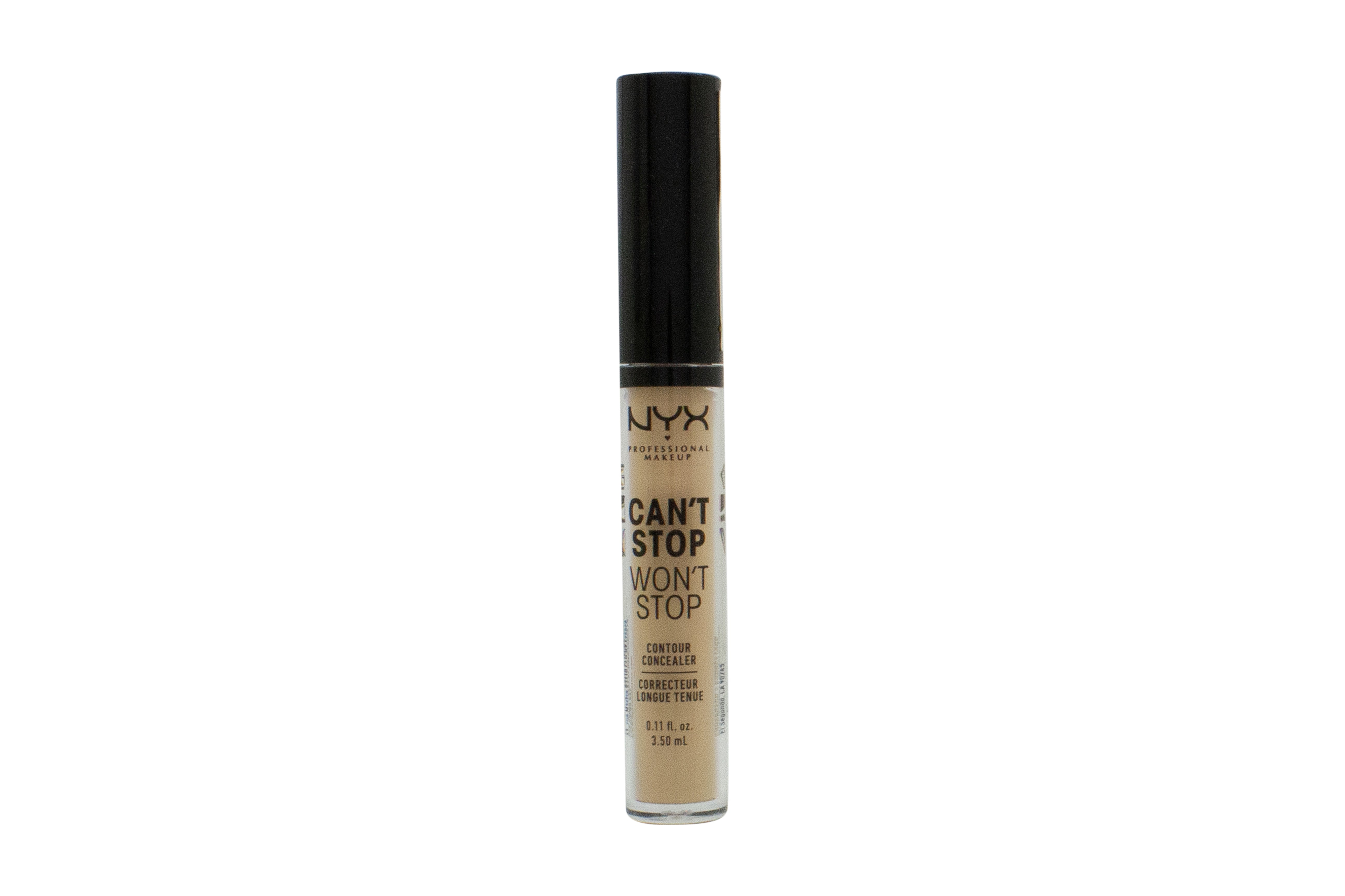 NYX Can't Stop Won't Stop Full Coverage 24H Abdeckstift 3.5ml - Weiches Beige