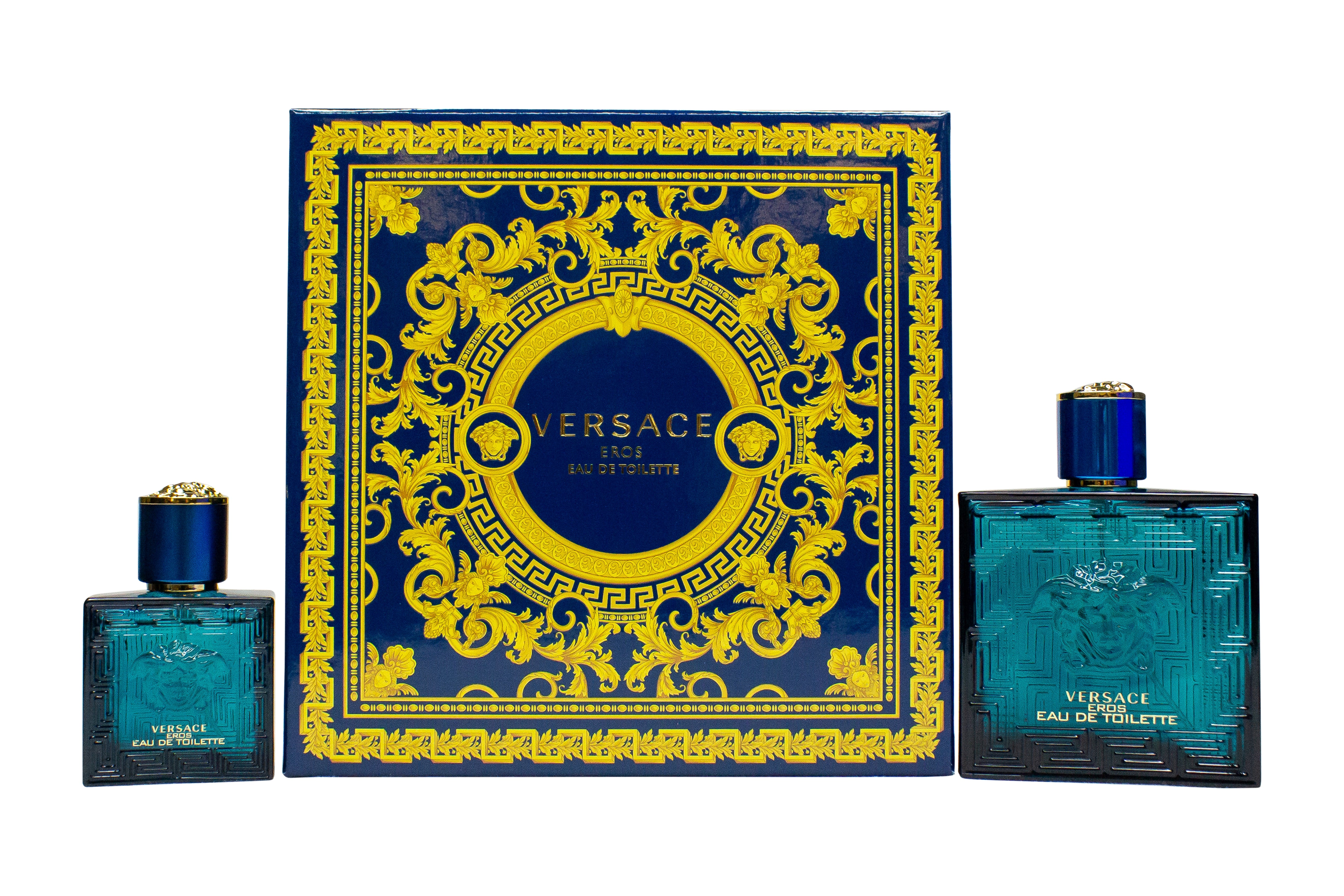 Versace Eros Geschenk Set 100ml EDT + 30ml EDT