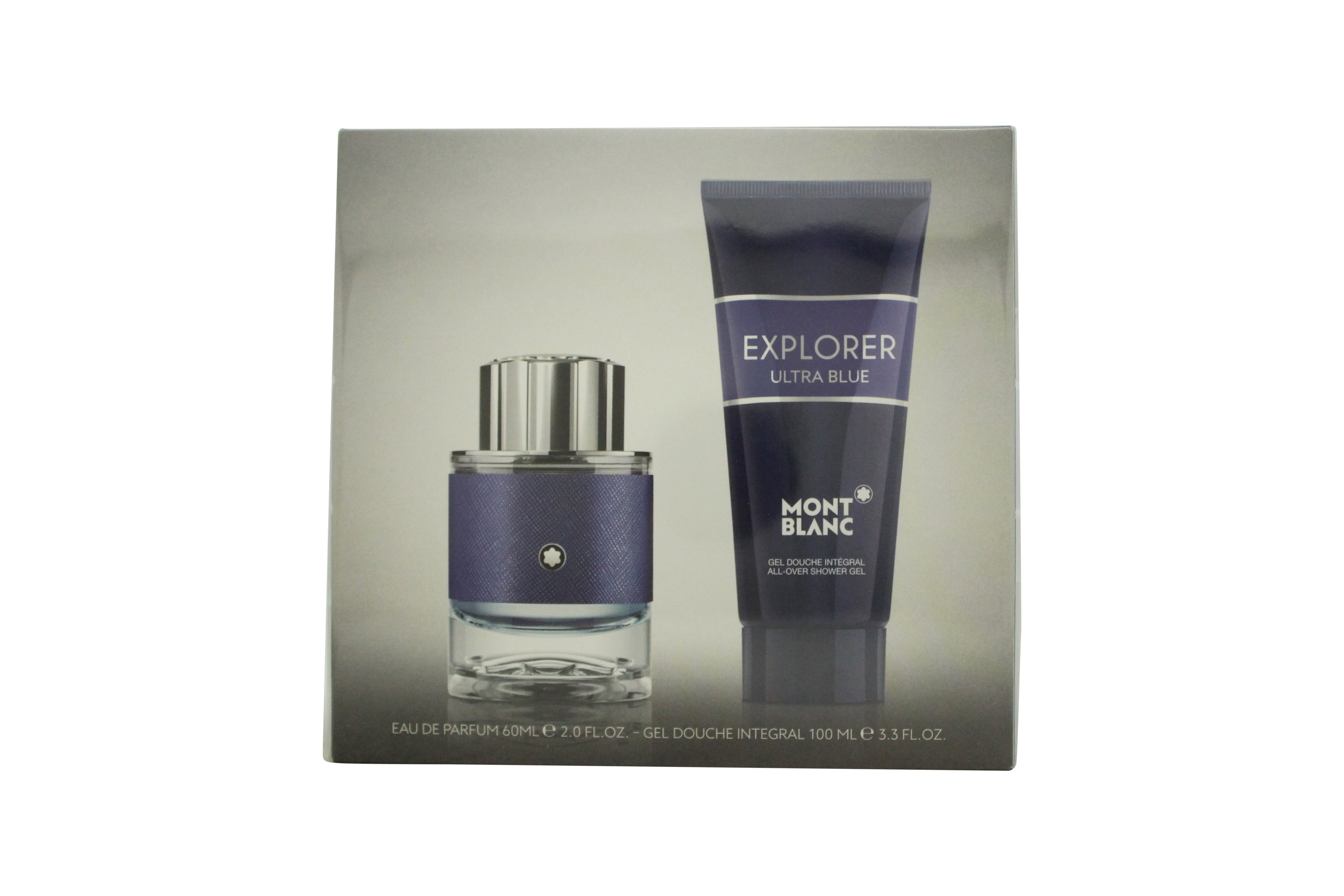 Mont Blanc Explorer Ultra Blue Geschenkset 60 ml EDP + 100 ml Duschgel