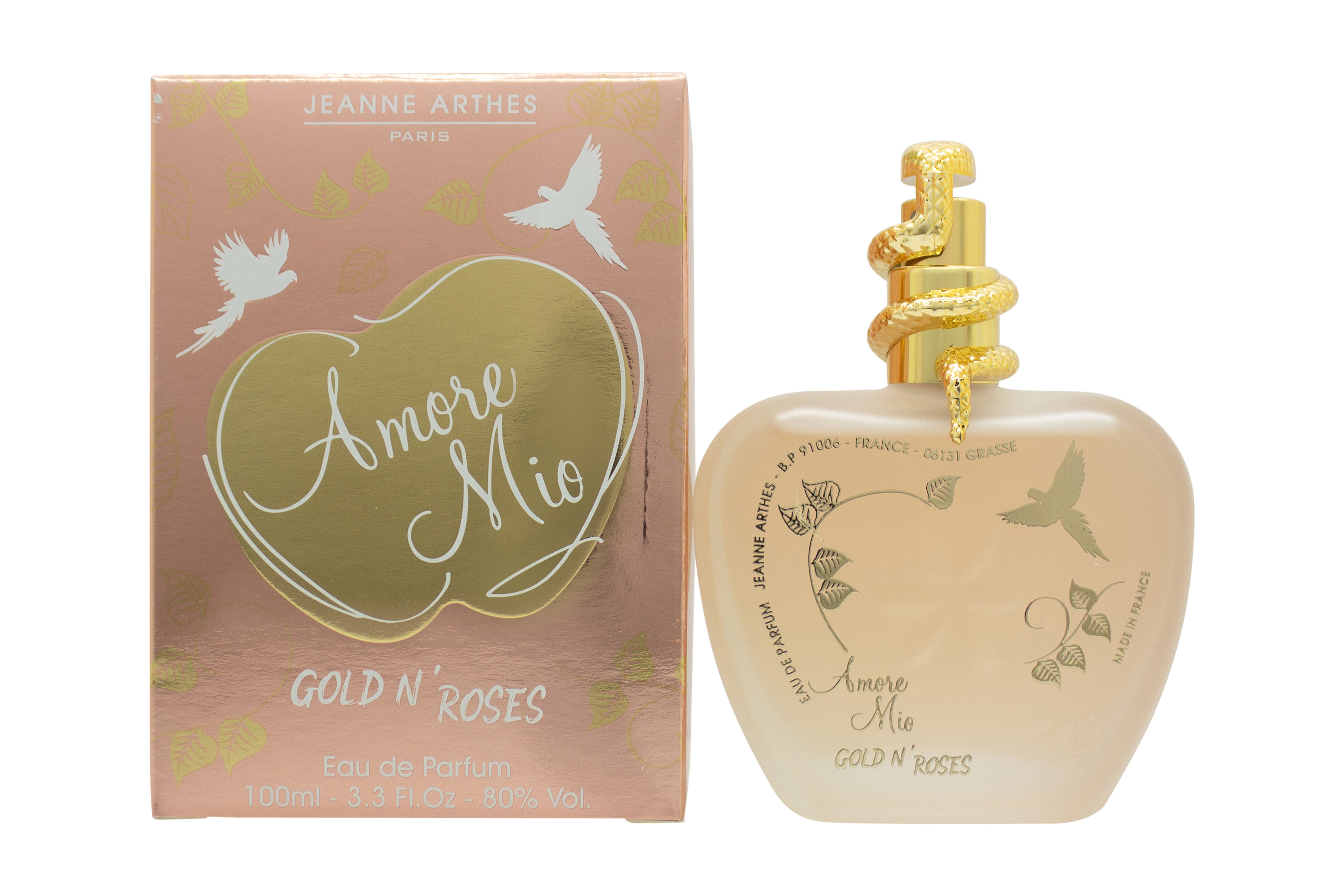 Jeanne Arthes Amore Mio Gold N' Roses Eau de Parfum 100ml Spray