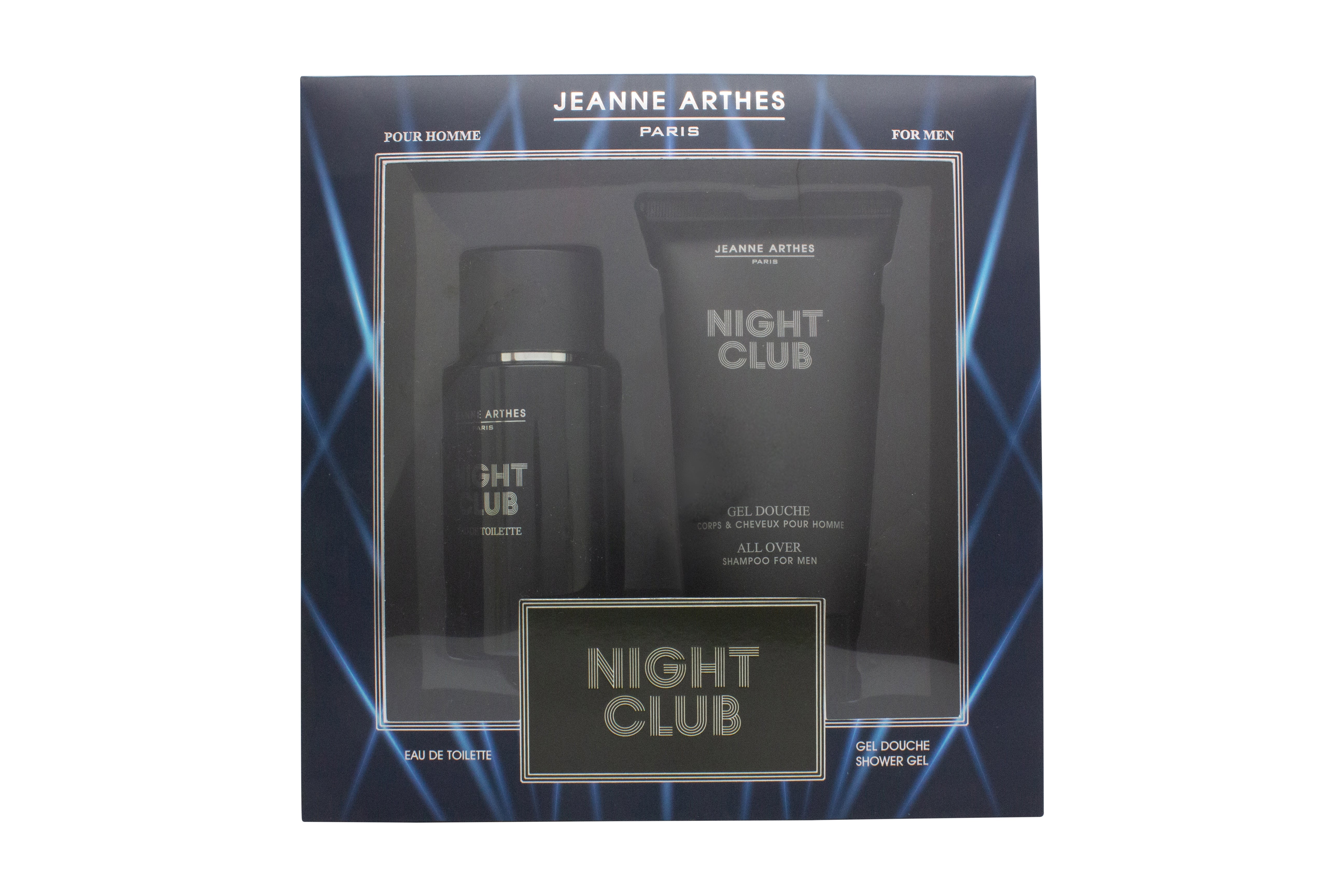 Jeanne Arthes Night Club Geschenk-Set 100ml EDT + 150ml Duschgel