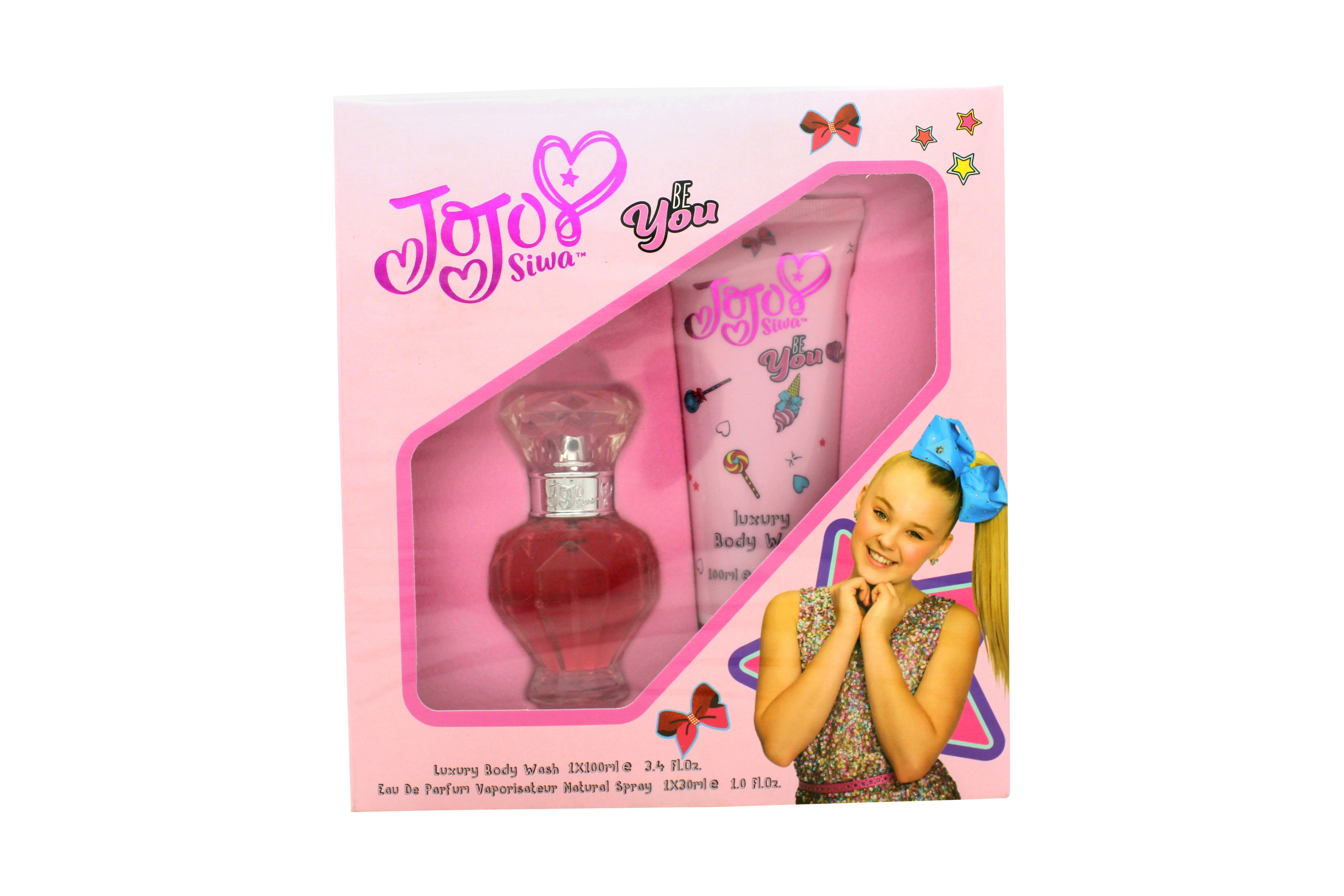Jojo Siwa Be You Geschenkset 30 ml EDP + 100 ml Luxuriöse Körperwäsche