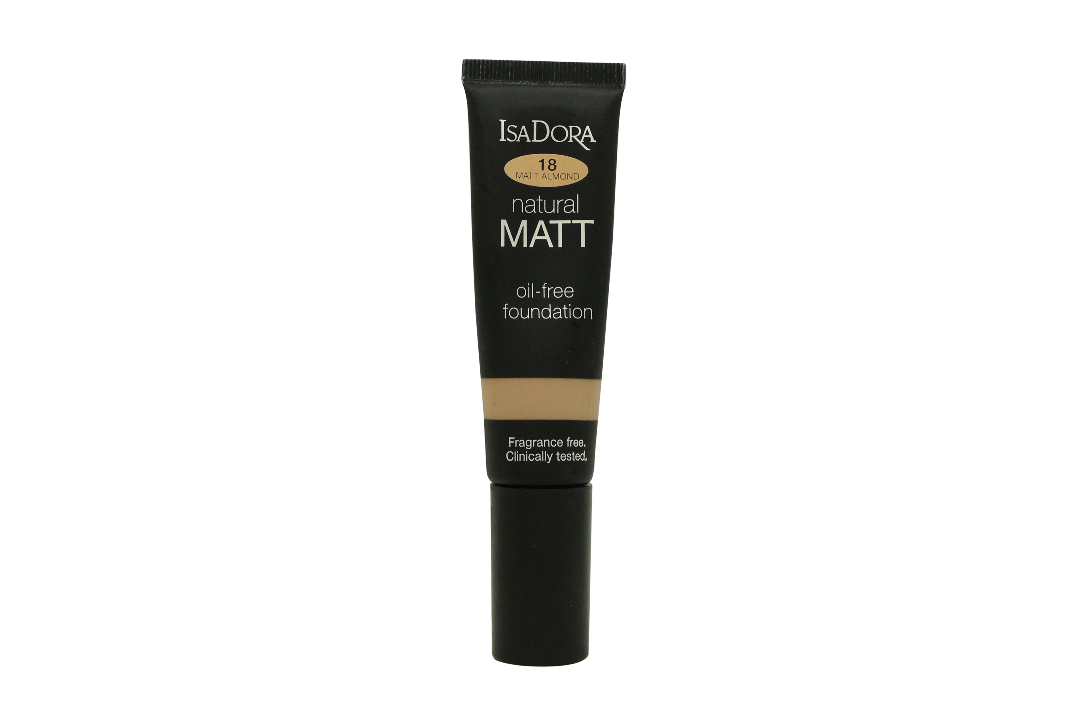 IsaDora Natural Matt Oil-Free Foundation 35ml - 18 Almond