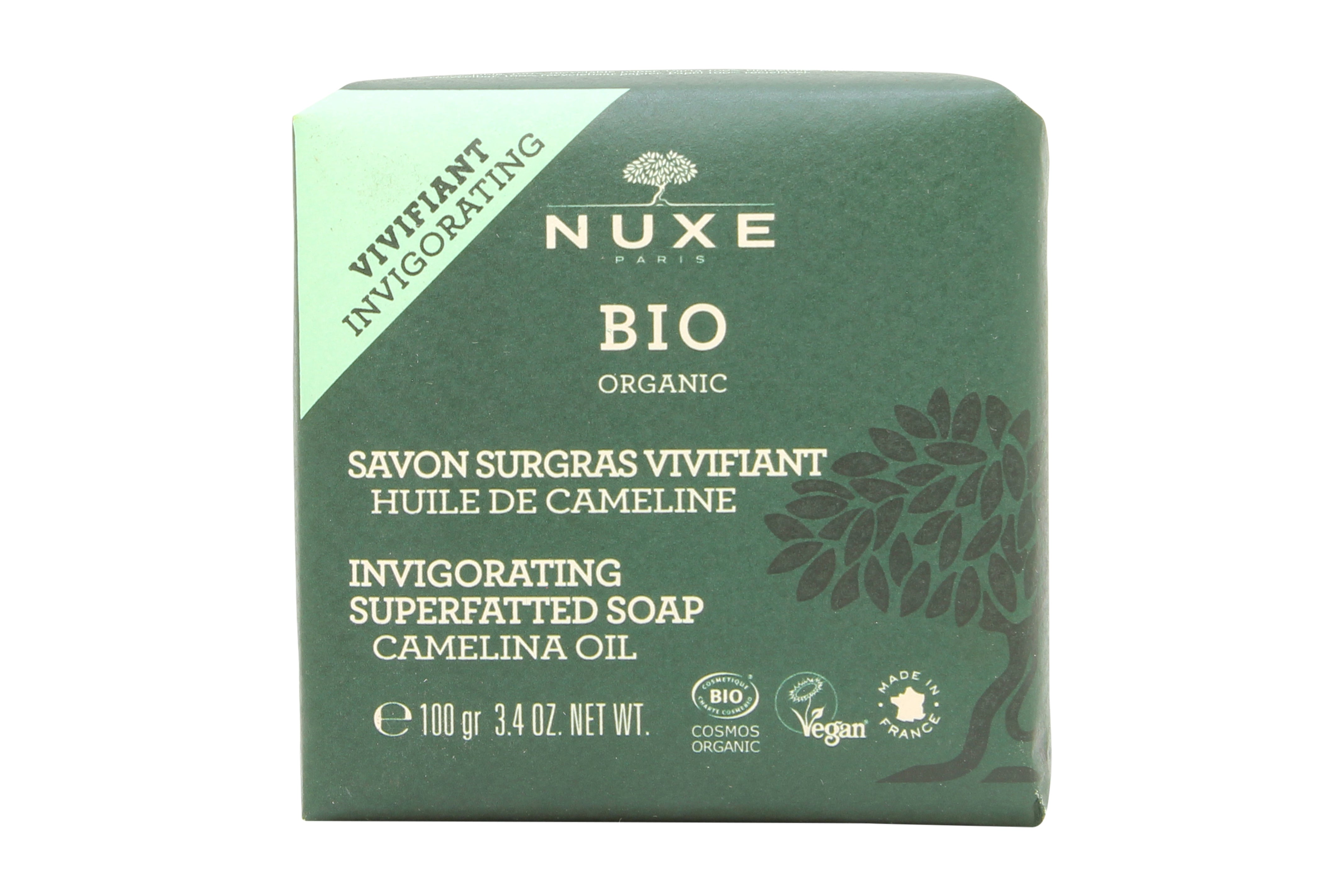 Nuxe Bio Belebende Bio-Superfett-Seife 100g