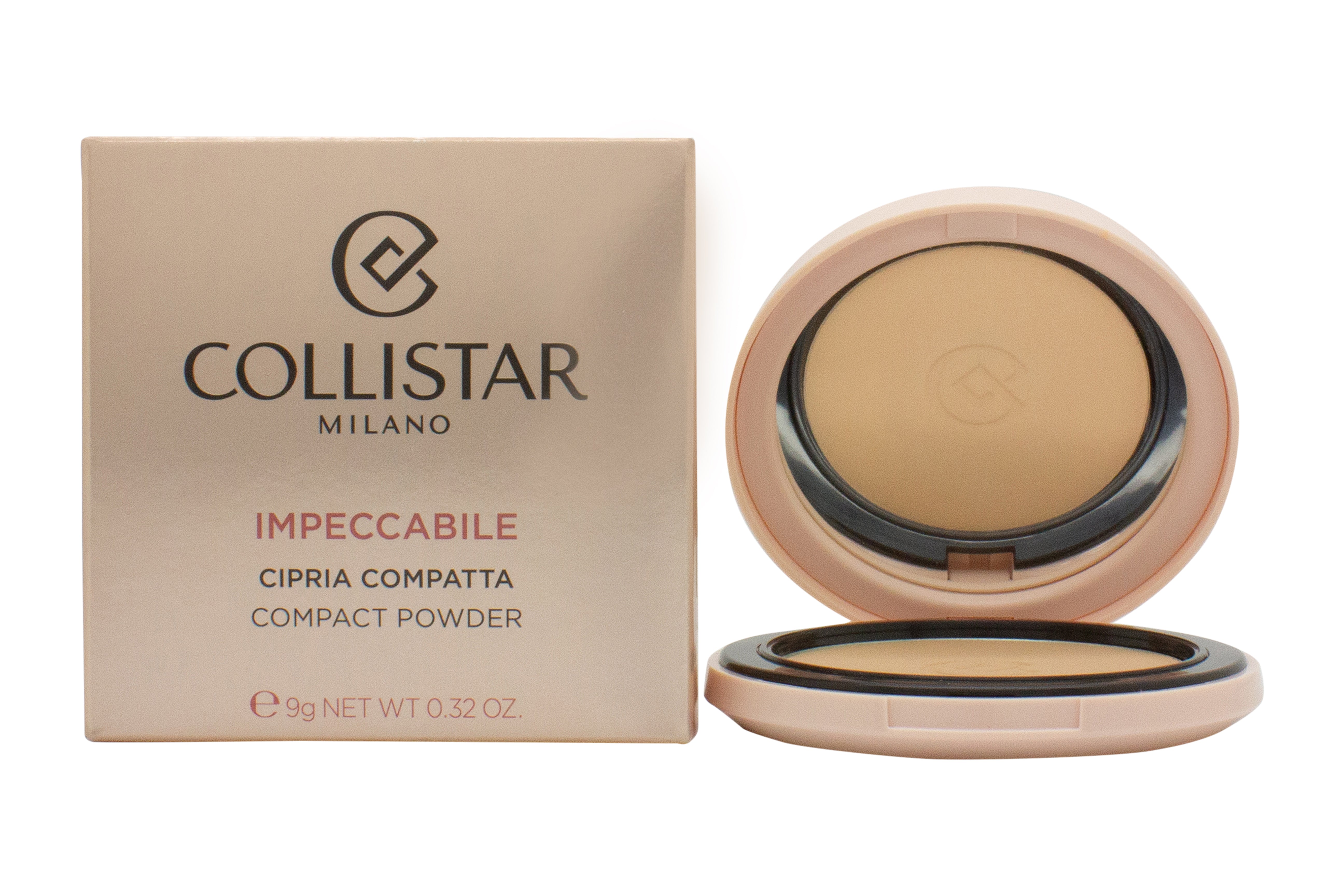 Collistar Impeccable Compact Poeder 9g - 30G Honey