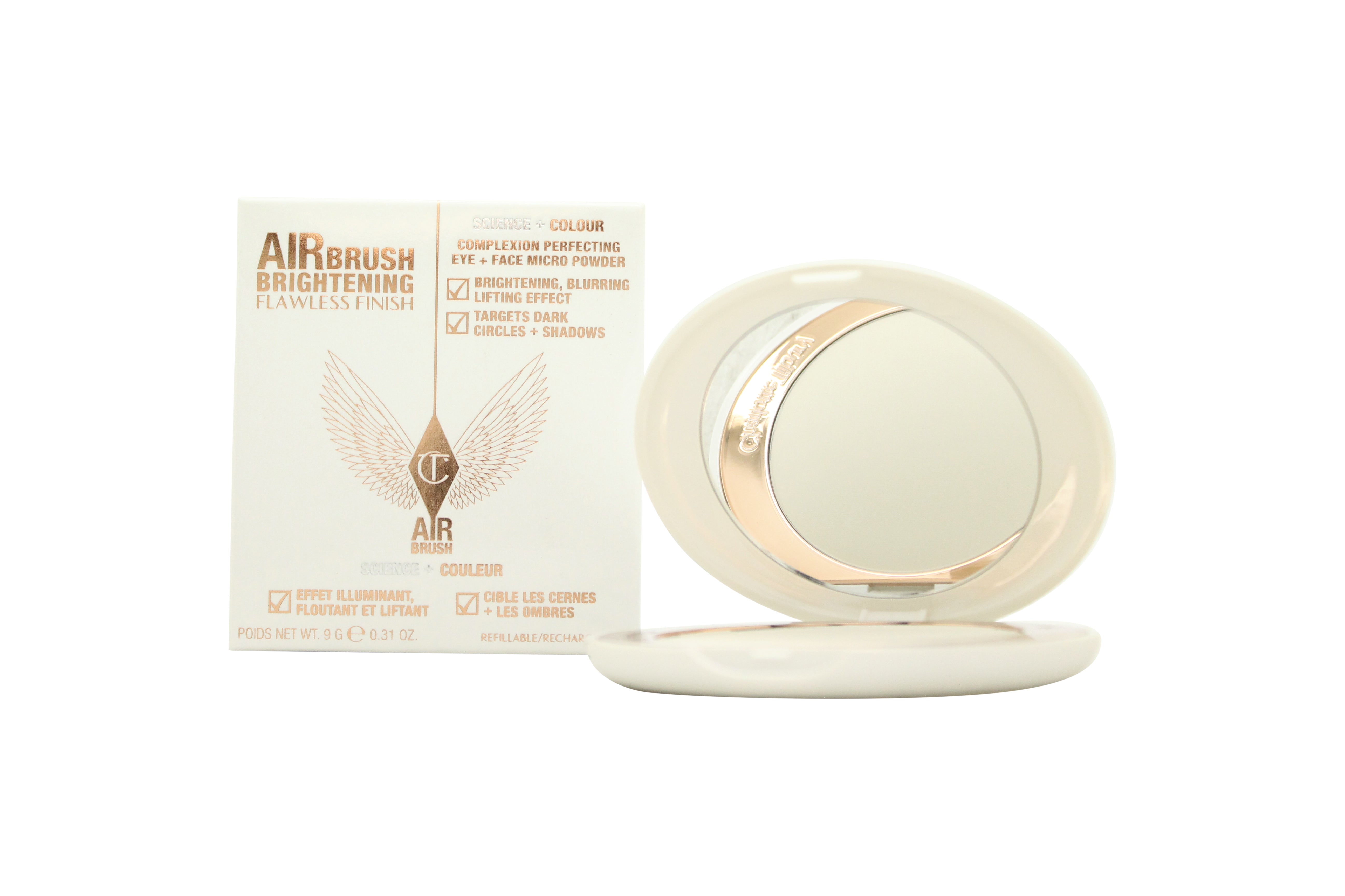 Charlotte Tilbury Airbrush Brightening Flawless Finish 9 g - Fair - Medium