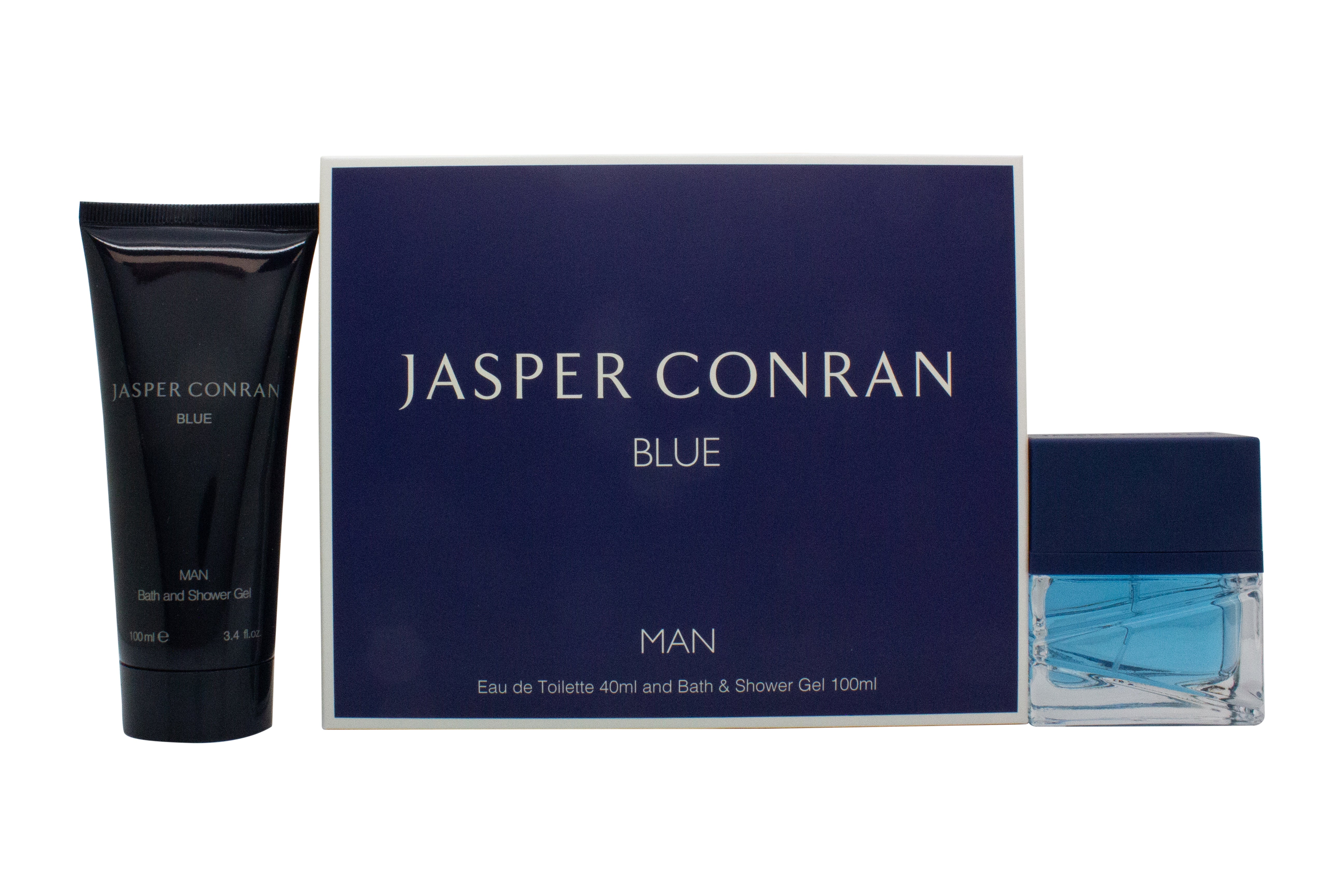 Jasper Conran Blue Geschenk Set 40ml EDT + 100ml Dusch Gel