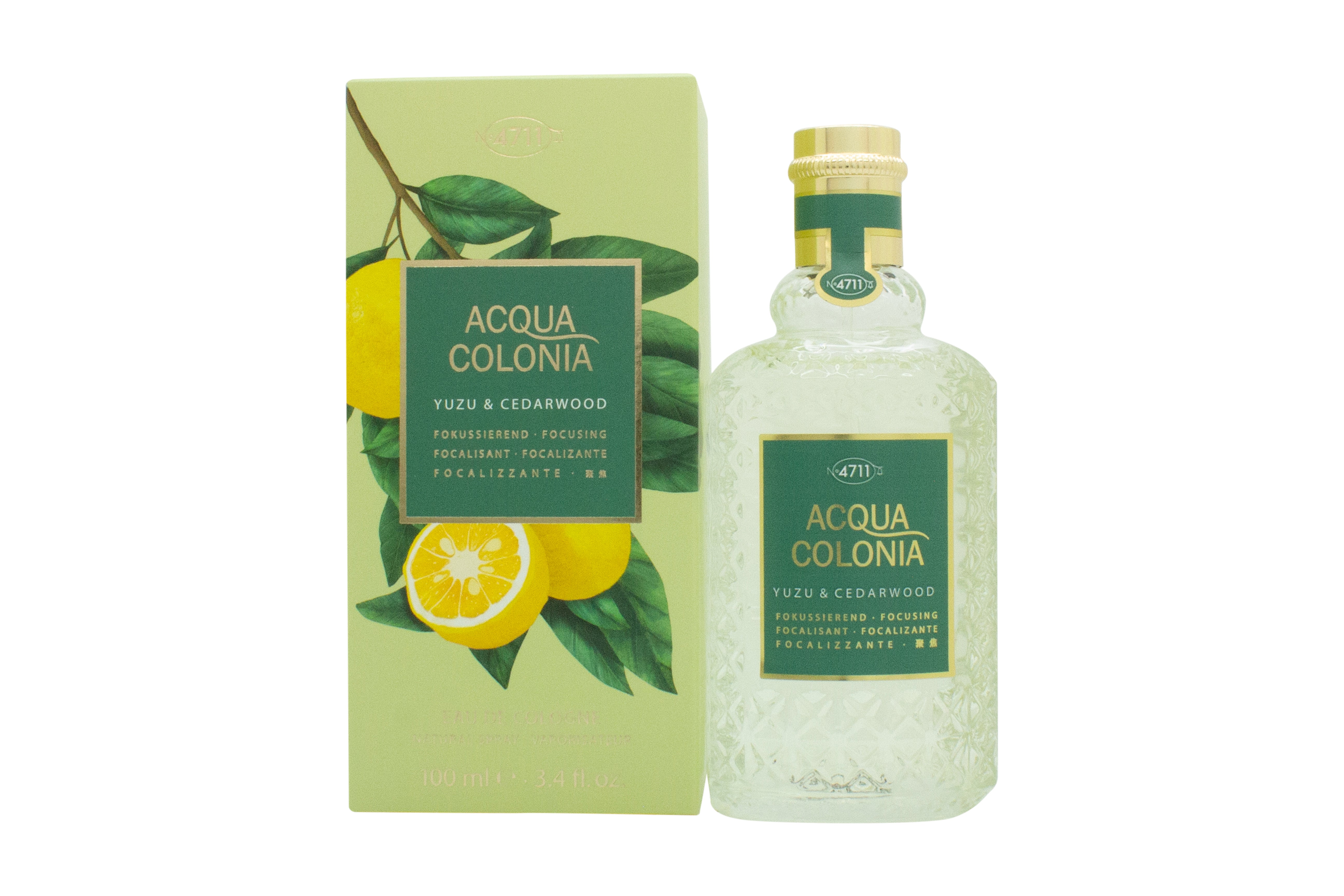 Mäurer & Wirtz 4711 Acqua Colonia Yuzu & Cedarwood Eau de Cologne 100ml Spray