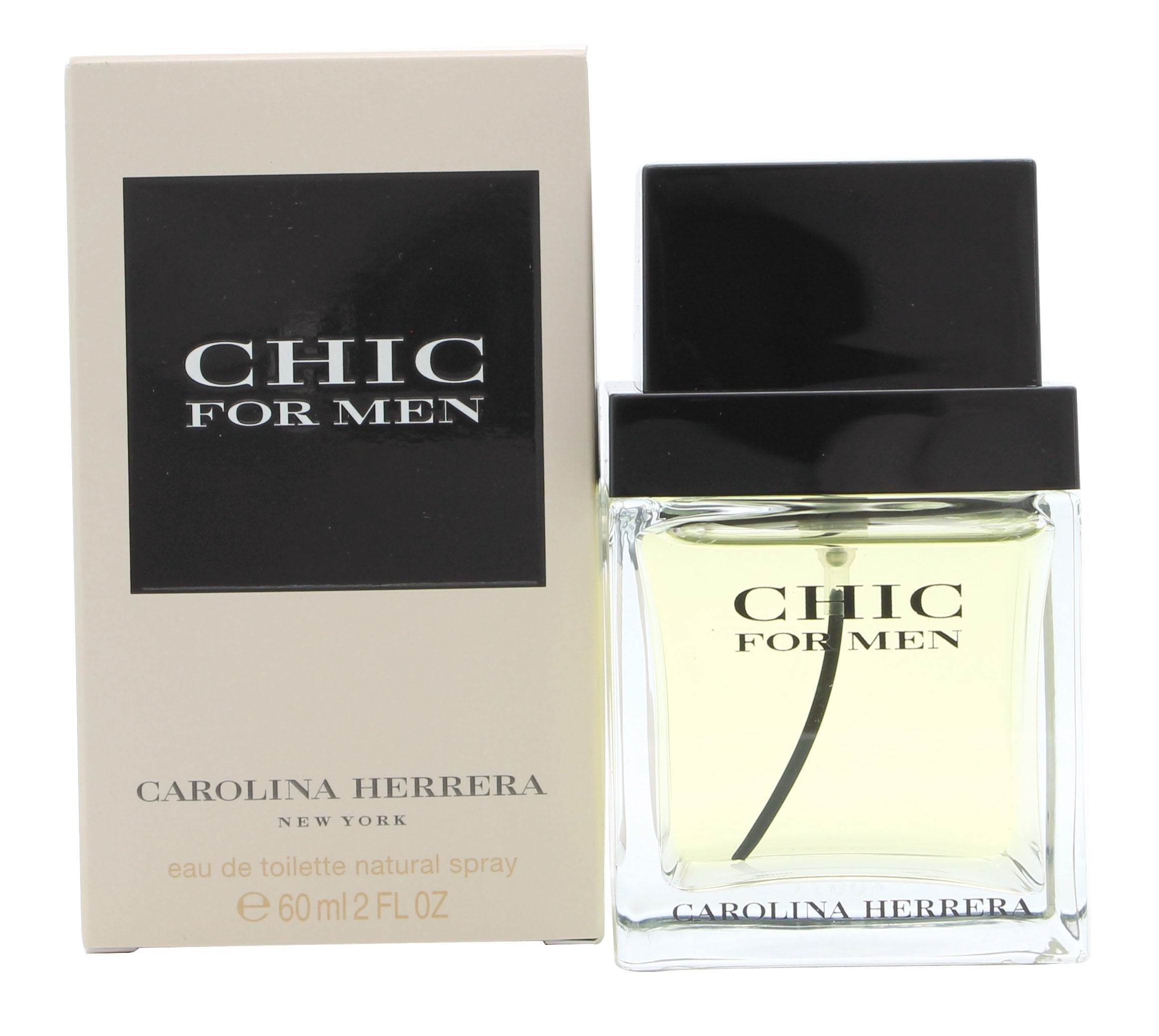 Carolina Herrera Chic For Men Eau De Toilette 60ml Spray