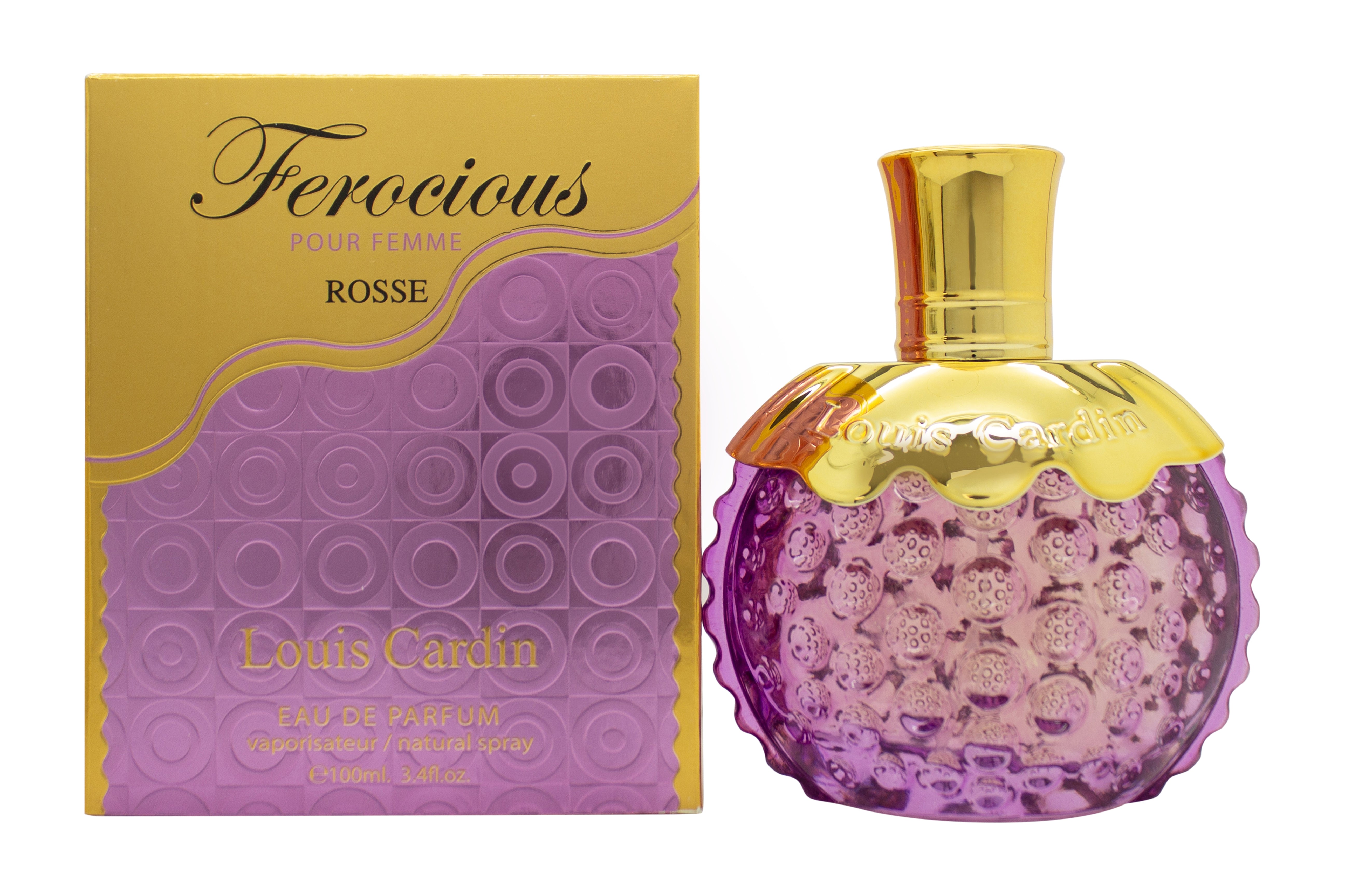 Louis Cardin Ferocious Rosse Eau de Parfum 100ml Spray