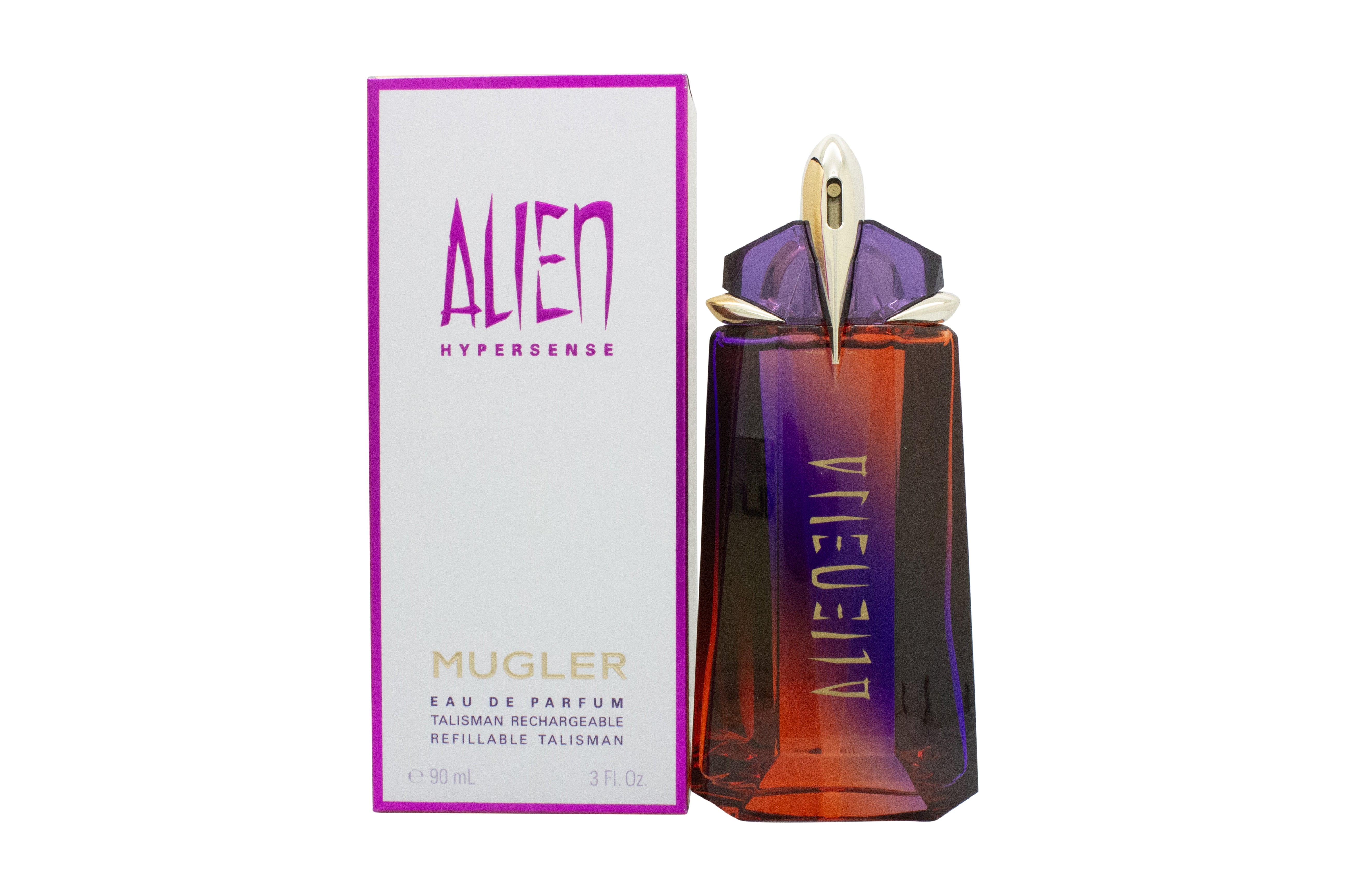 Mugler Alien Hypersense Eau de Parfum 90ml Refillable Spray