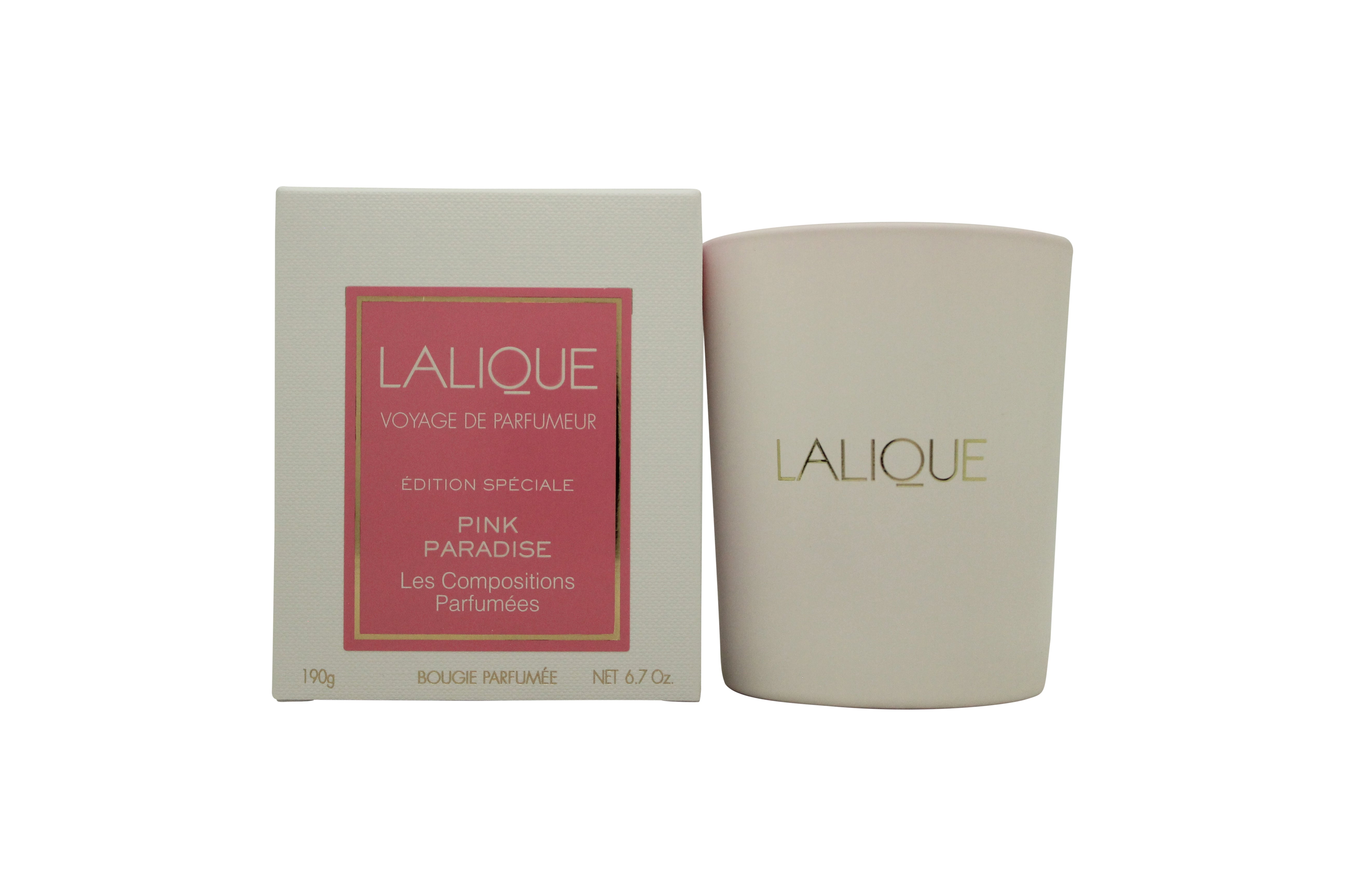 Lalique Les Compositions Parfumées Pink Paradise Kaars 190g