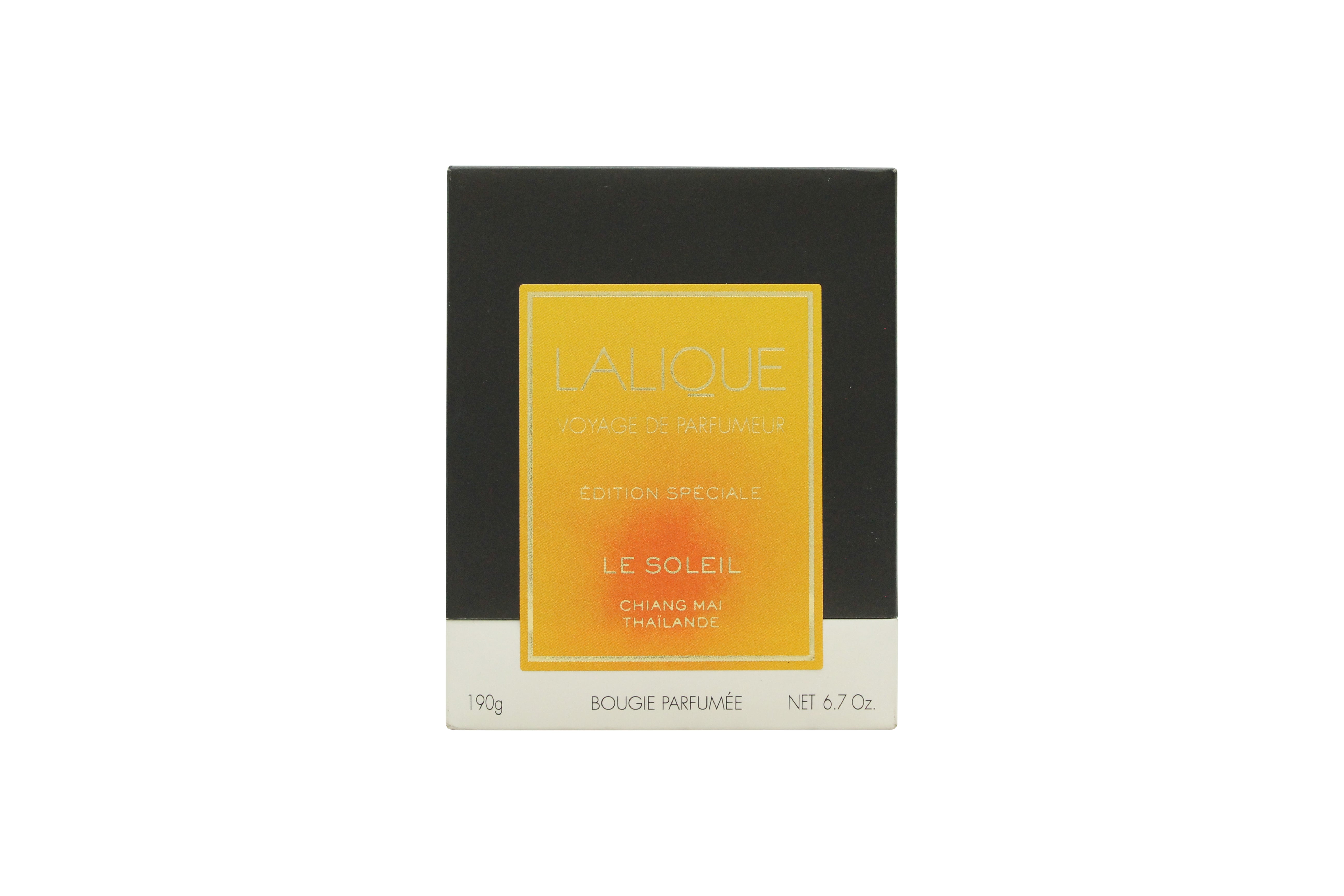 Lalique Kaars 190g - Le Soleil Chiang Mai