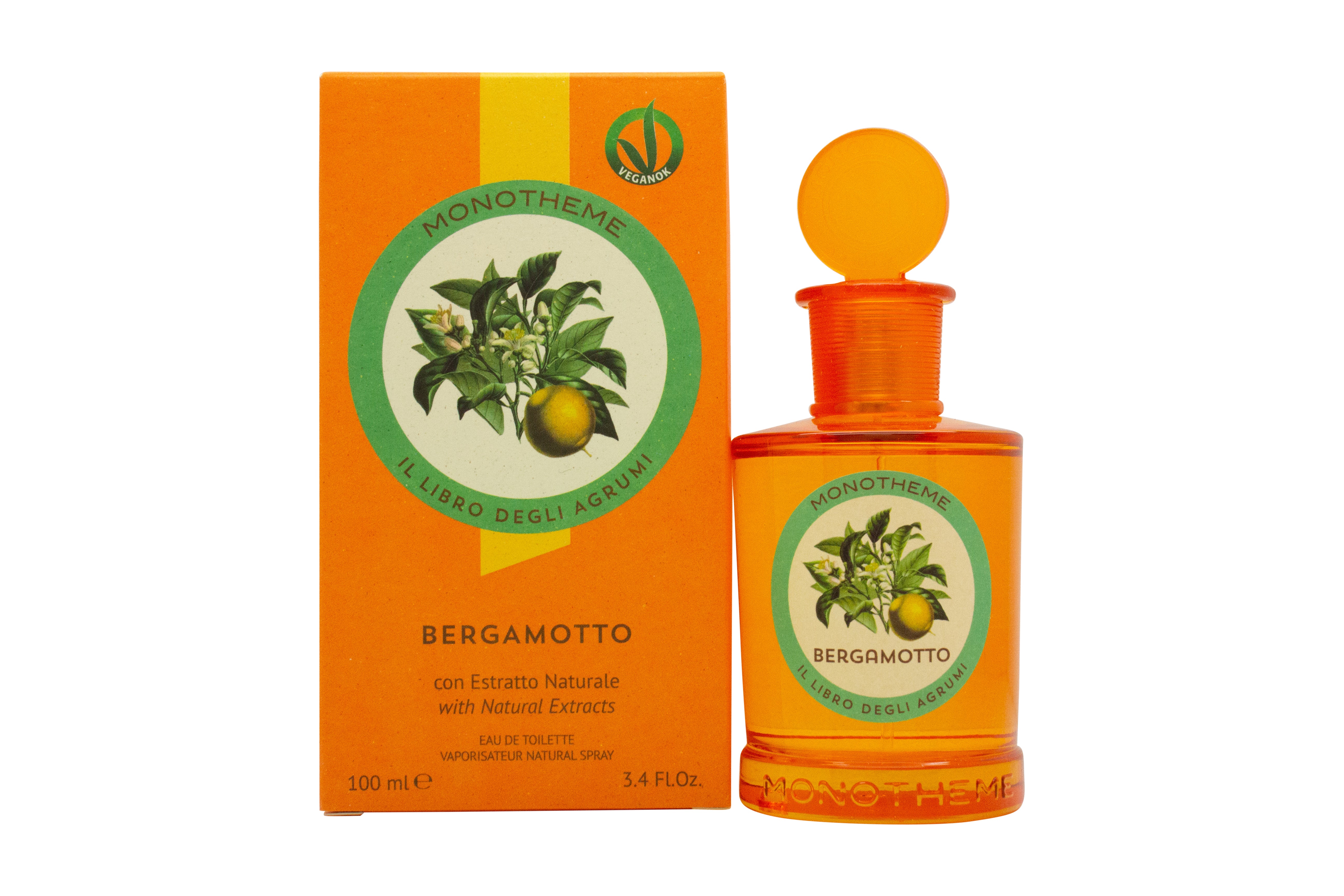 Monotheme Bergamotto Eau de Toilette 100ml Spray
