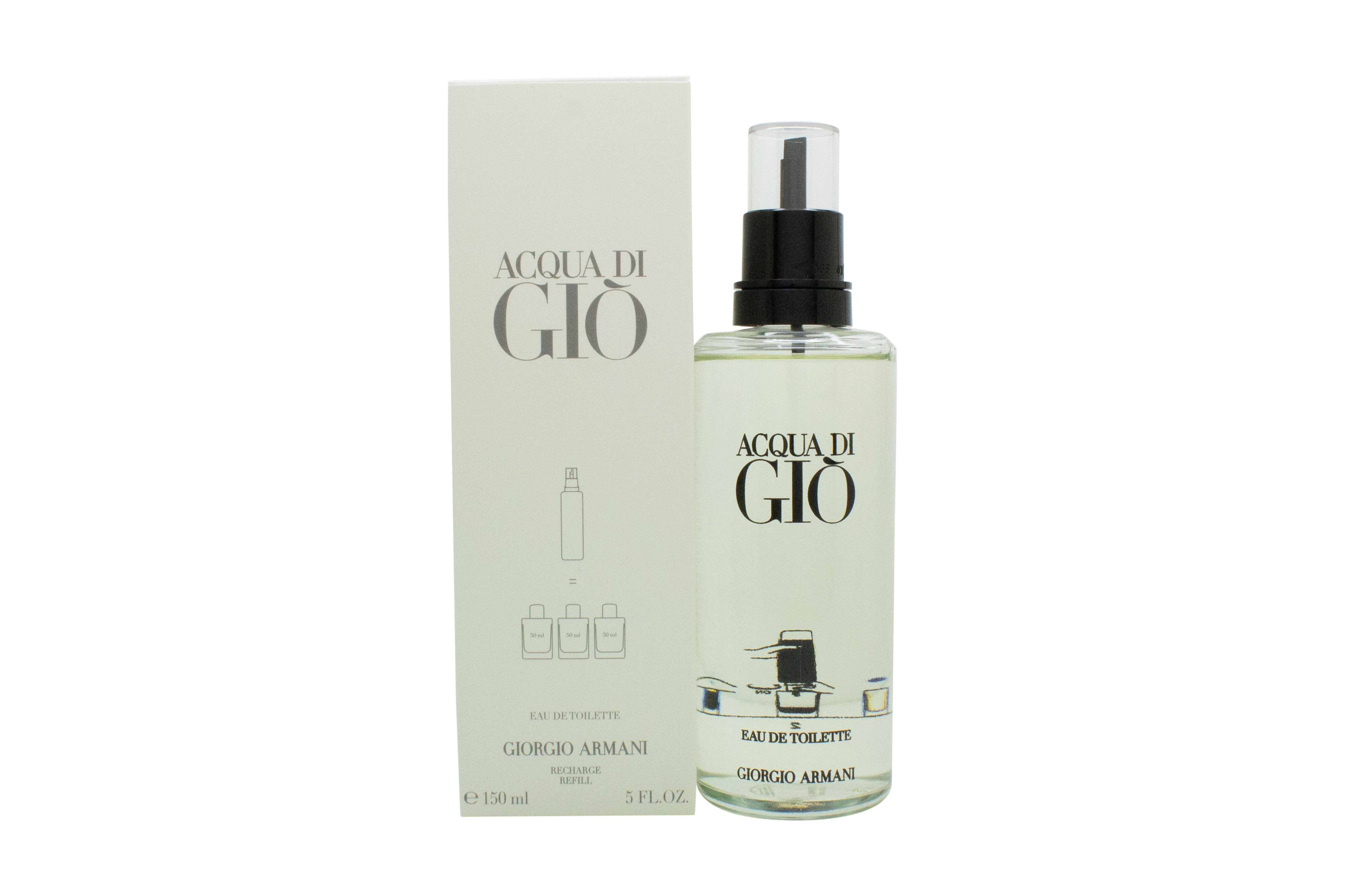 Giorgio Armani Acqua Di Gio Eau De Toilette 150ml Hervulbare Spray
