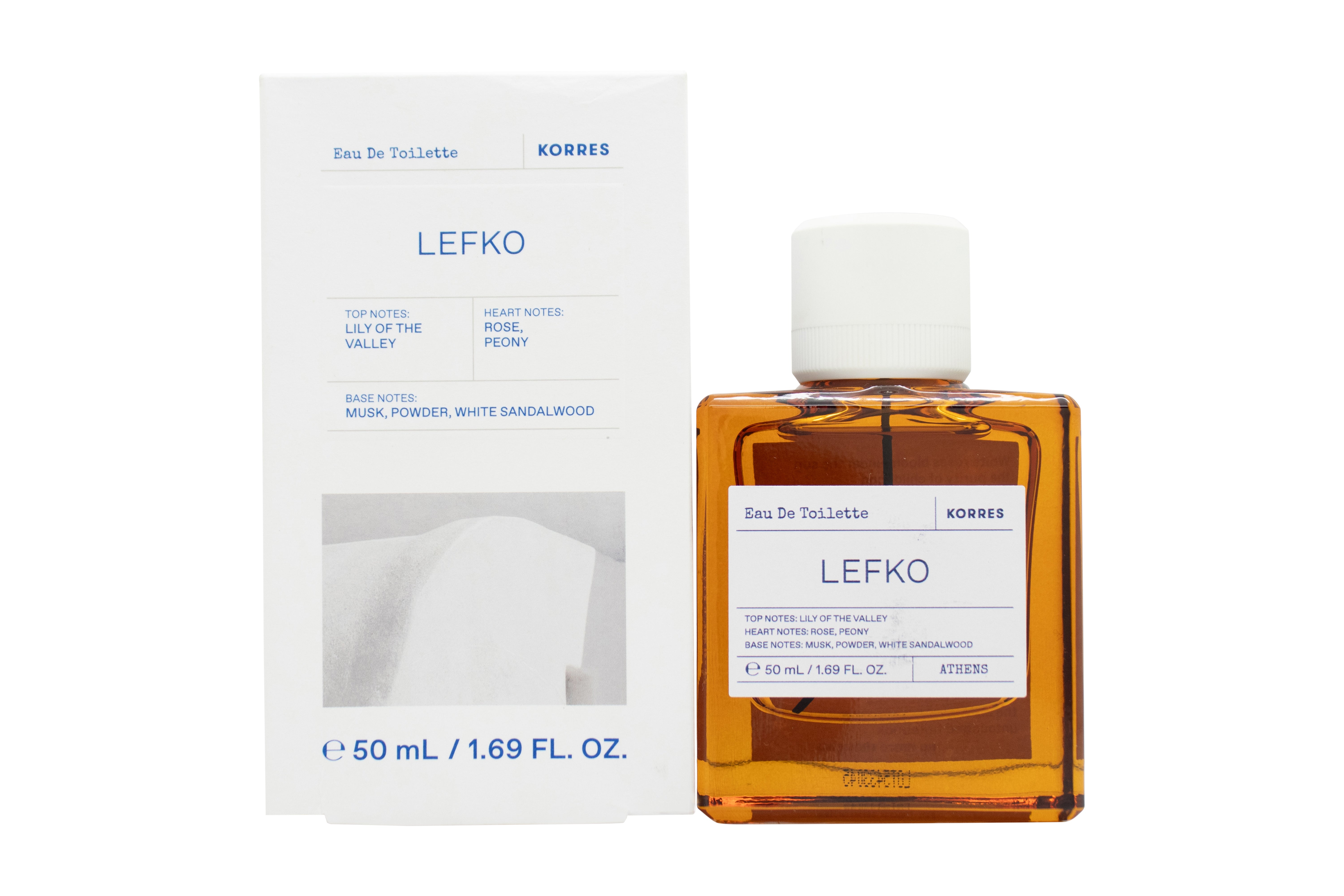 Korres Lefko Eau de Toilette 50ml Spray