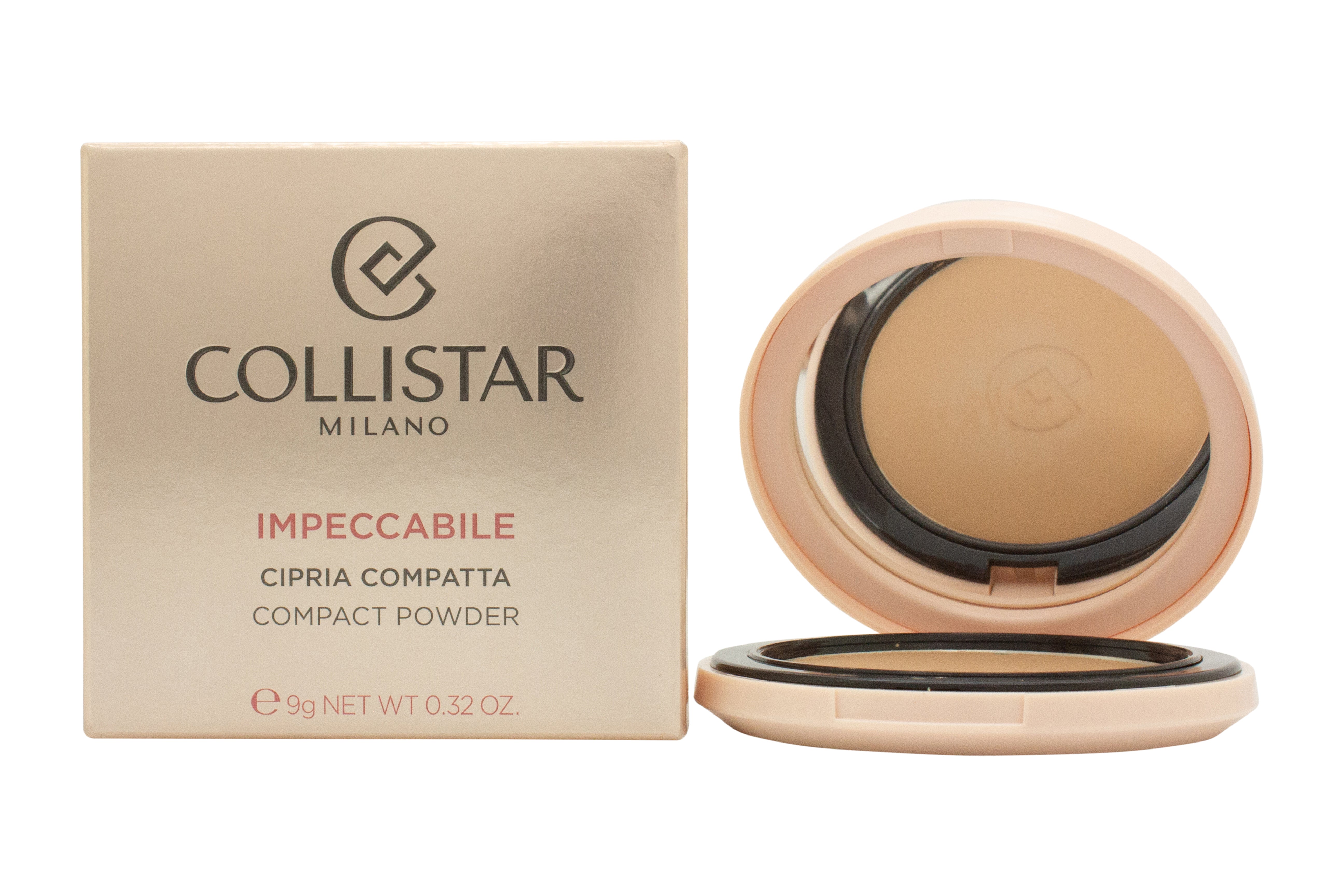 Collistar Impeccable Compact Poeder 9g - 40R Warm Rose
