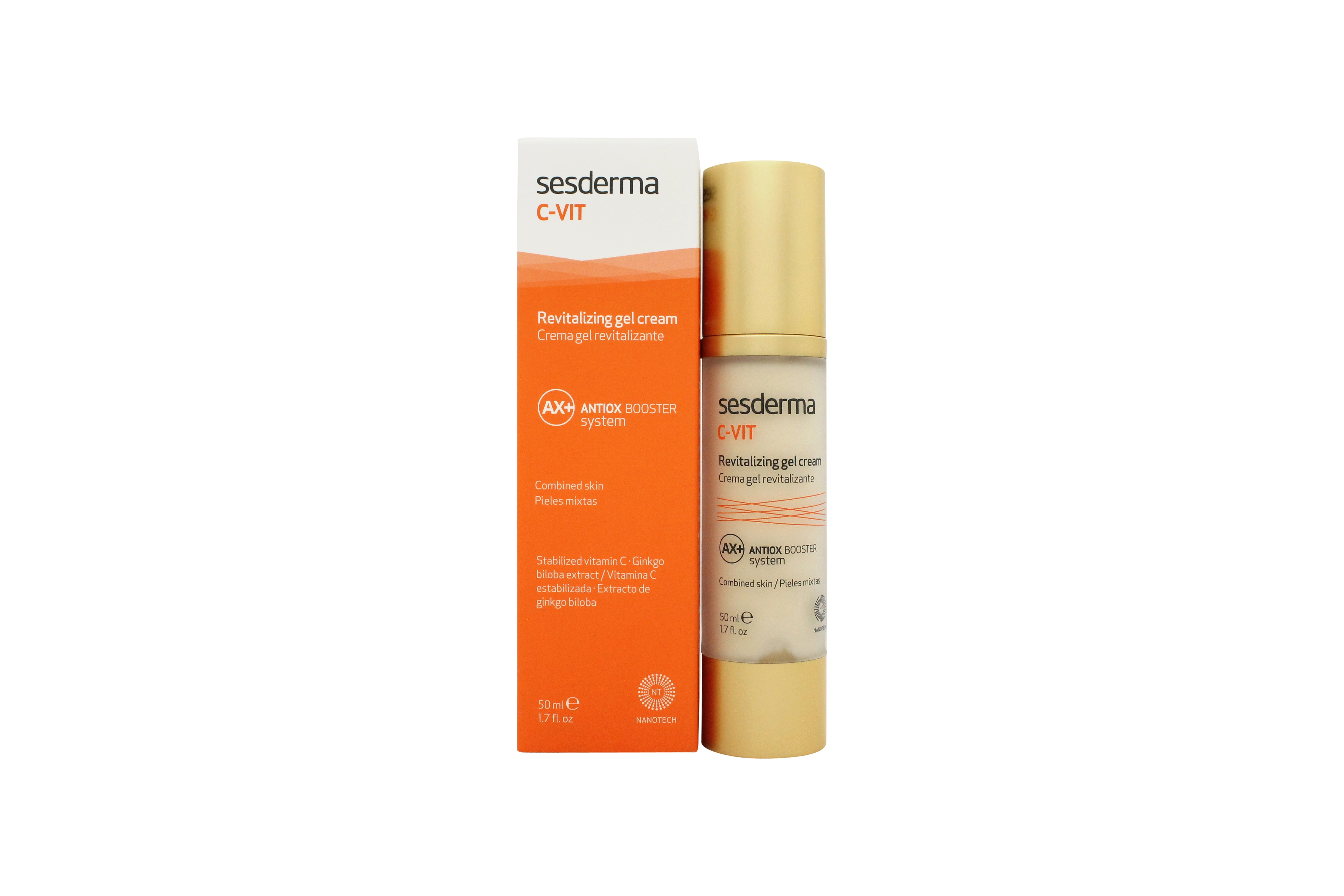 Sesderma C-Vit Revitalizing Gel Crème Gecombineerde Huid 50ml