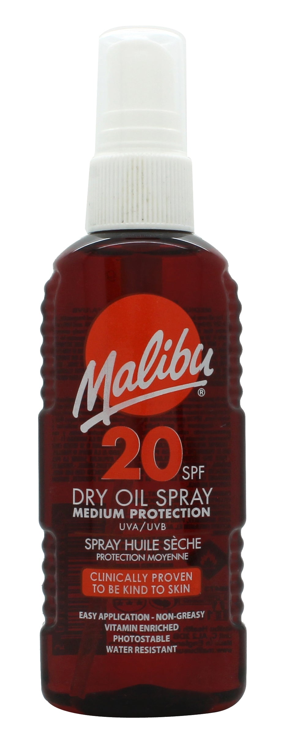 Malibu Dry Oil Spray LSF20 100ml