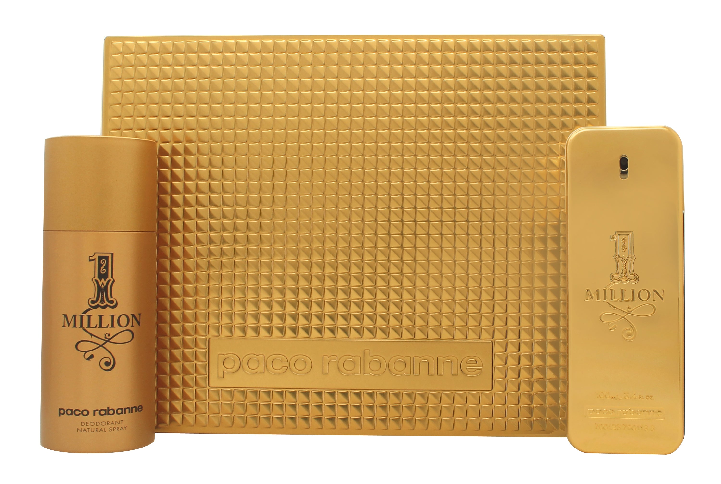 Paco Rabanne 1 Million Geschenkset 100ml EDT + 150ml Deo Spray