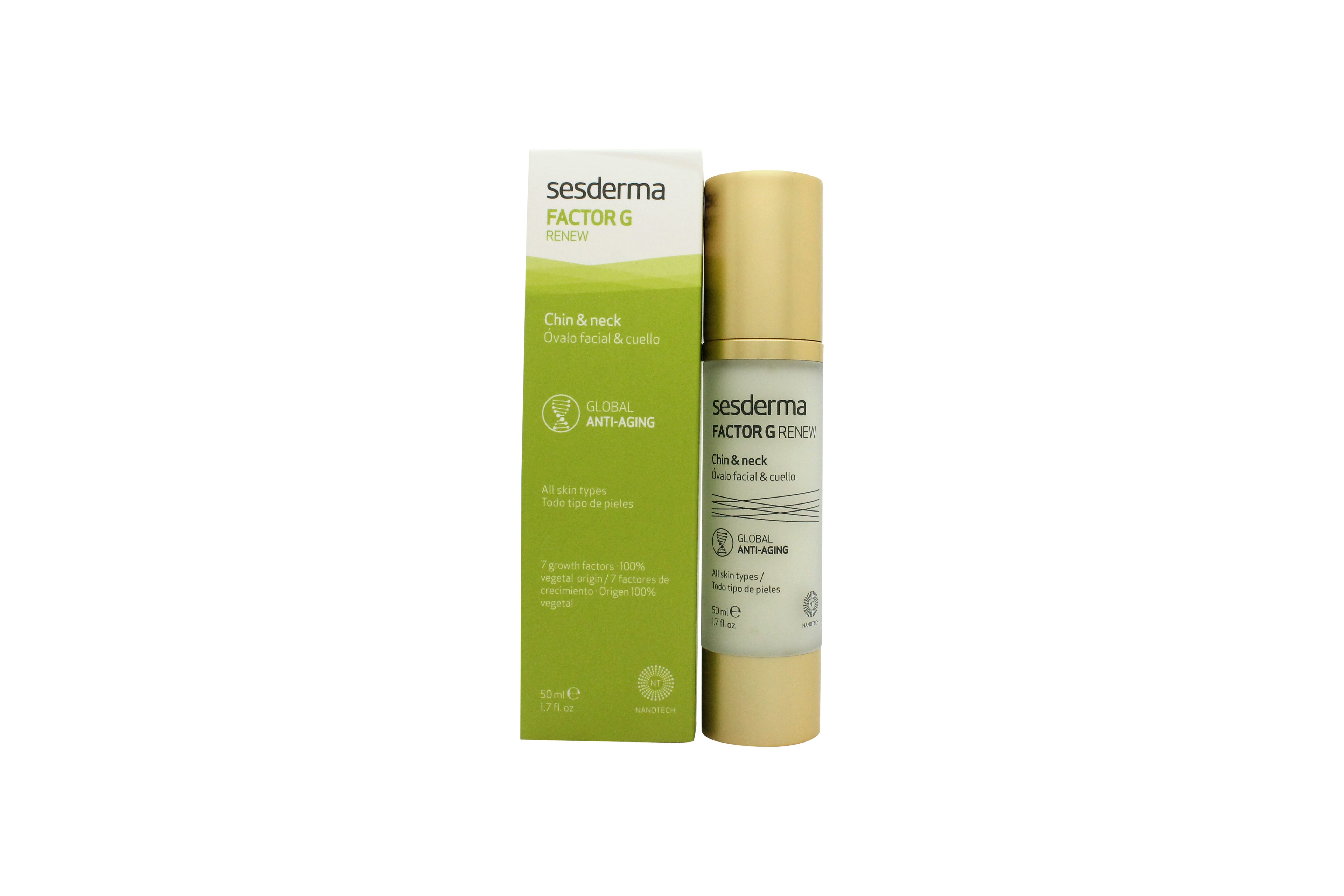 Sesderma Factor G Renew Oval Gezicht- & Nekcrème 50ml
