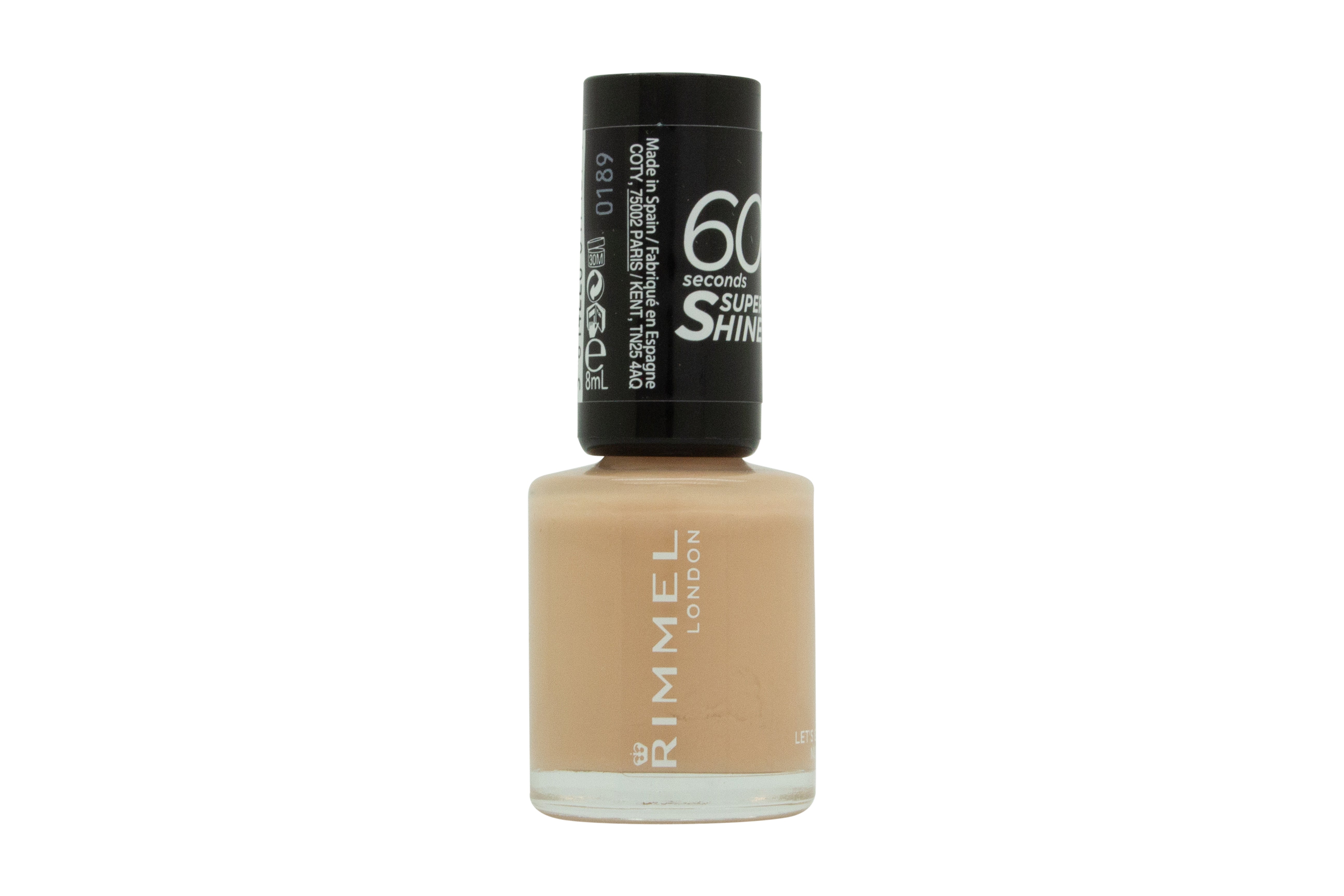 Rimmel 60 Seconds Super Shine Nagellak 8ml - 513 Let's Get Nude
