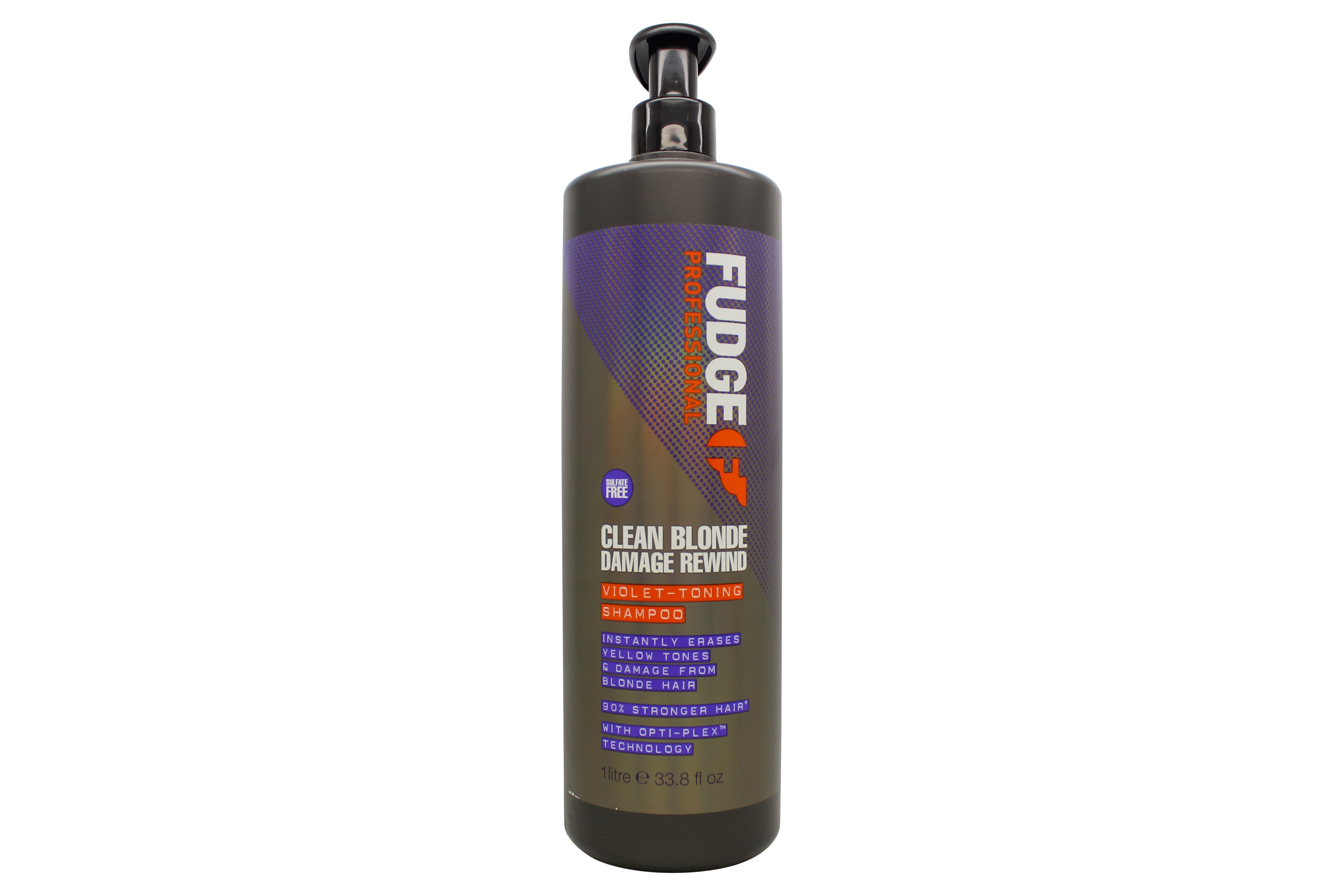 Fudge Clean Blonde Damage Rewind Violet Toning Shampoo 1000ml