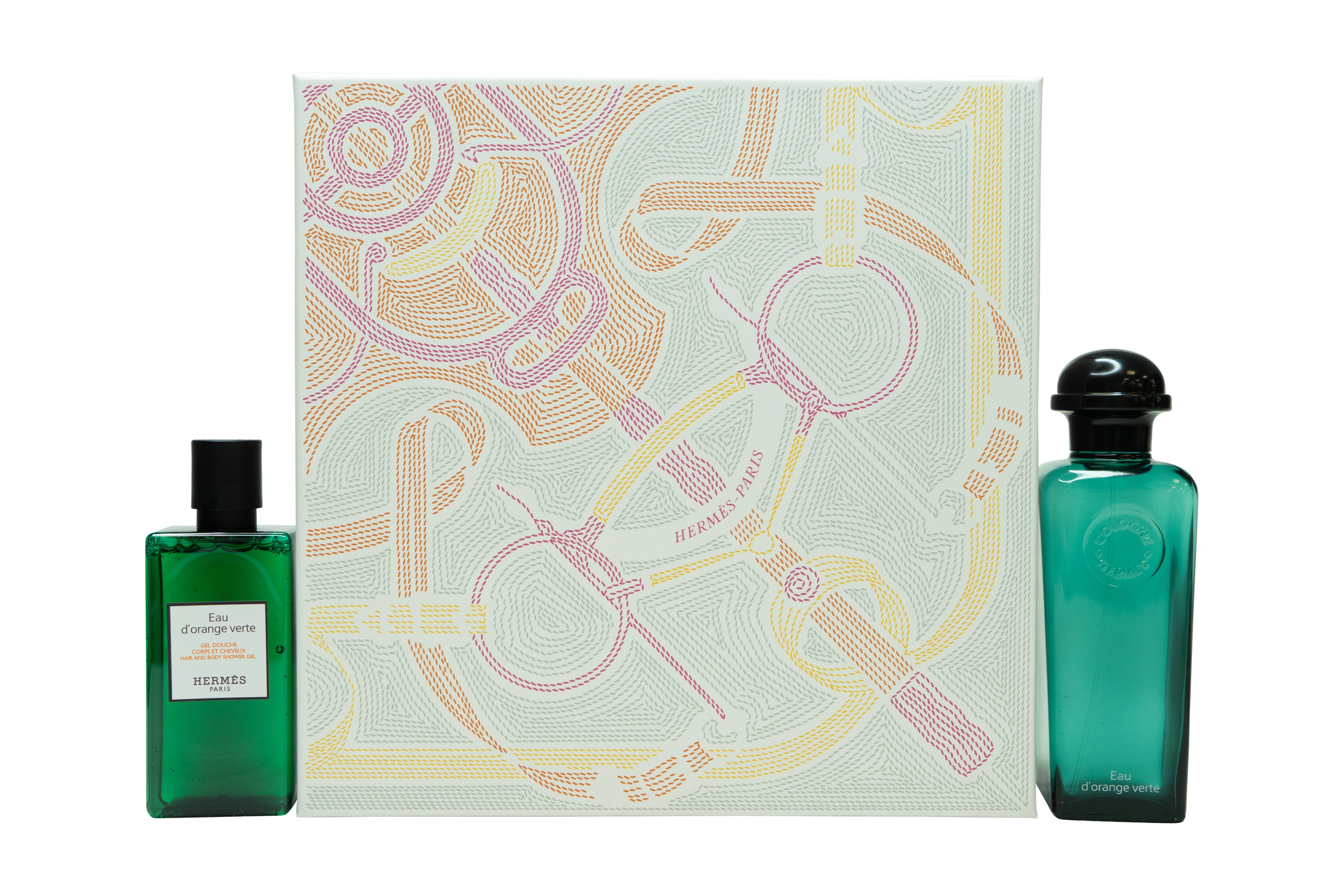 Hermès Eau d'Orange Verte Geschenkset 100ml EDC + 80ml Hair & Body Douchegel