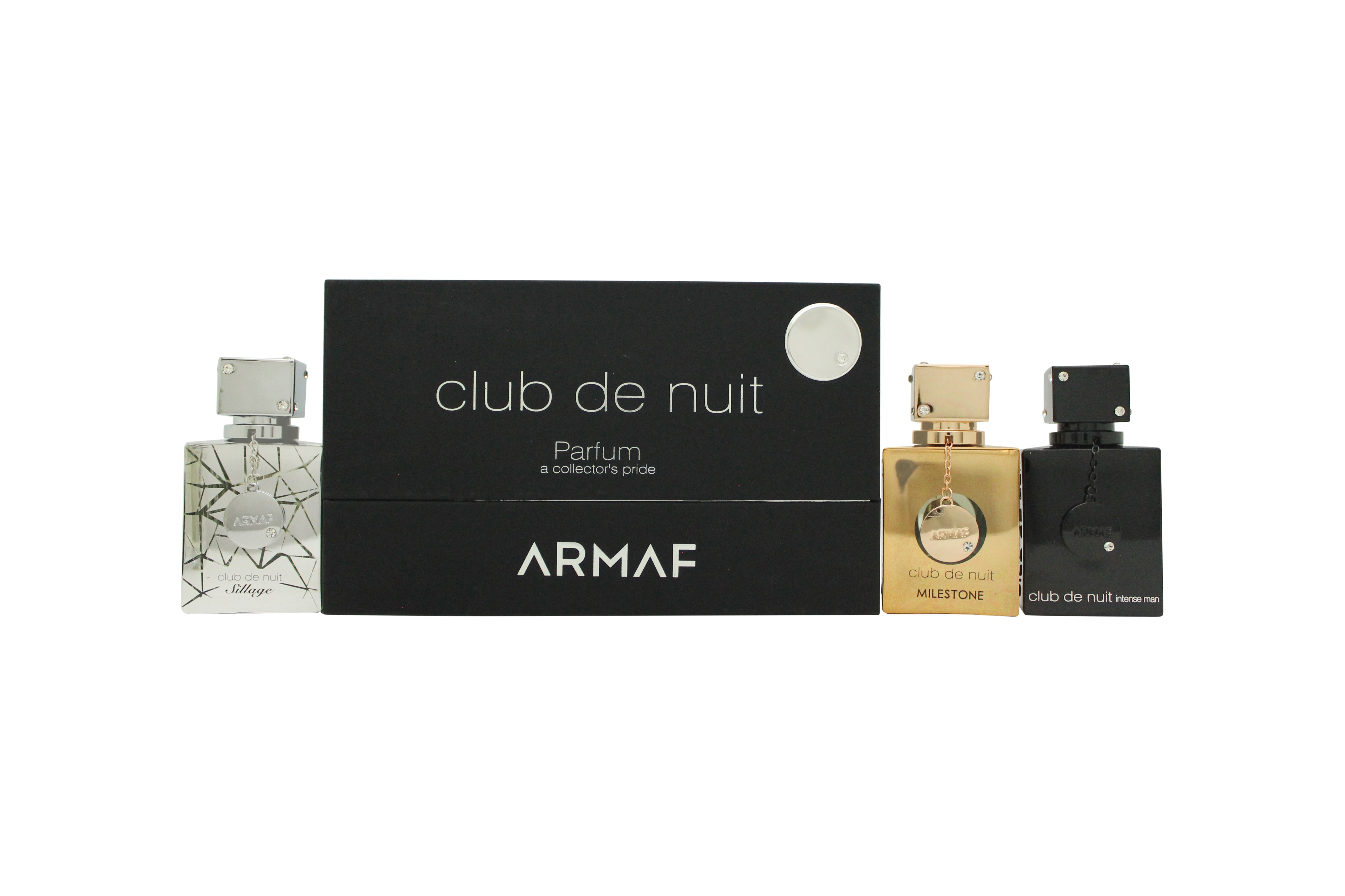 Armaf Club de Nuit A Collectors Pride for Men Geschenkset 30ml Club de Nuit Intense EDP + 30ml Club de Nuit Milestone EDP + 30ml Club de Nuit Sillage EDP