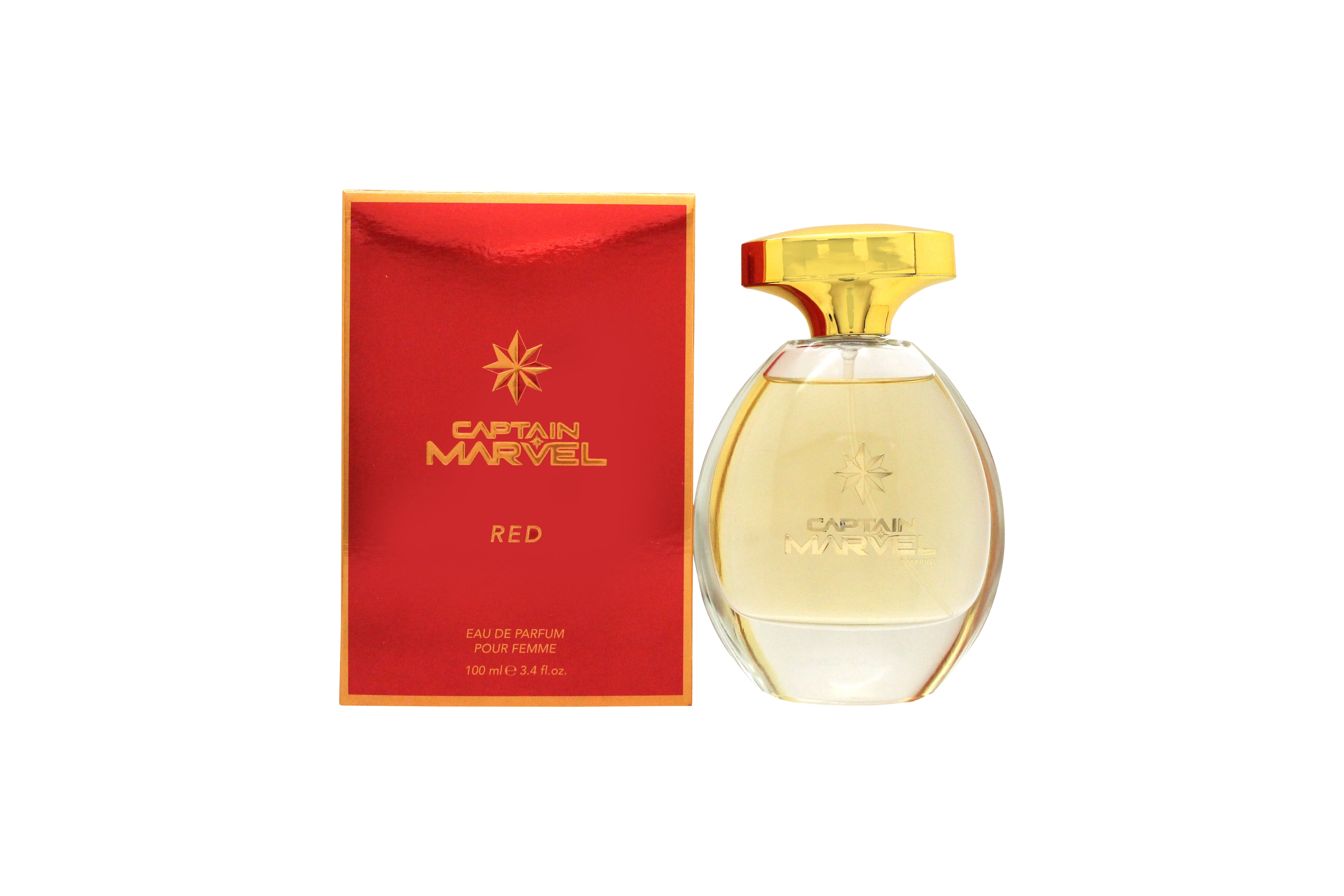 Marvel Captain Marvel Red Eau de Toilette 100 ml Spray