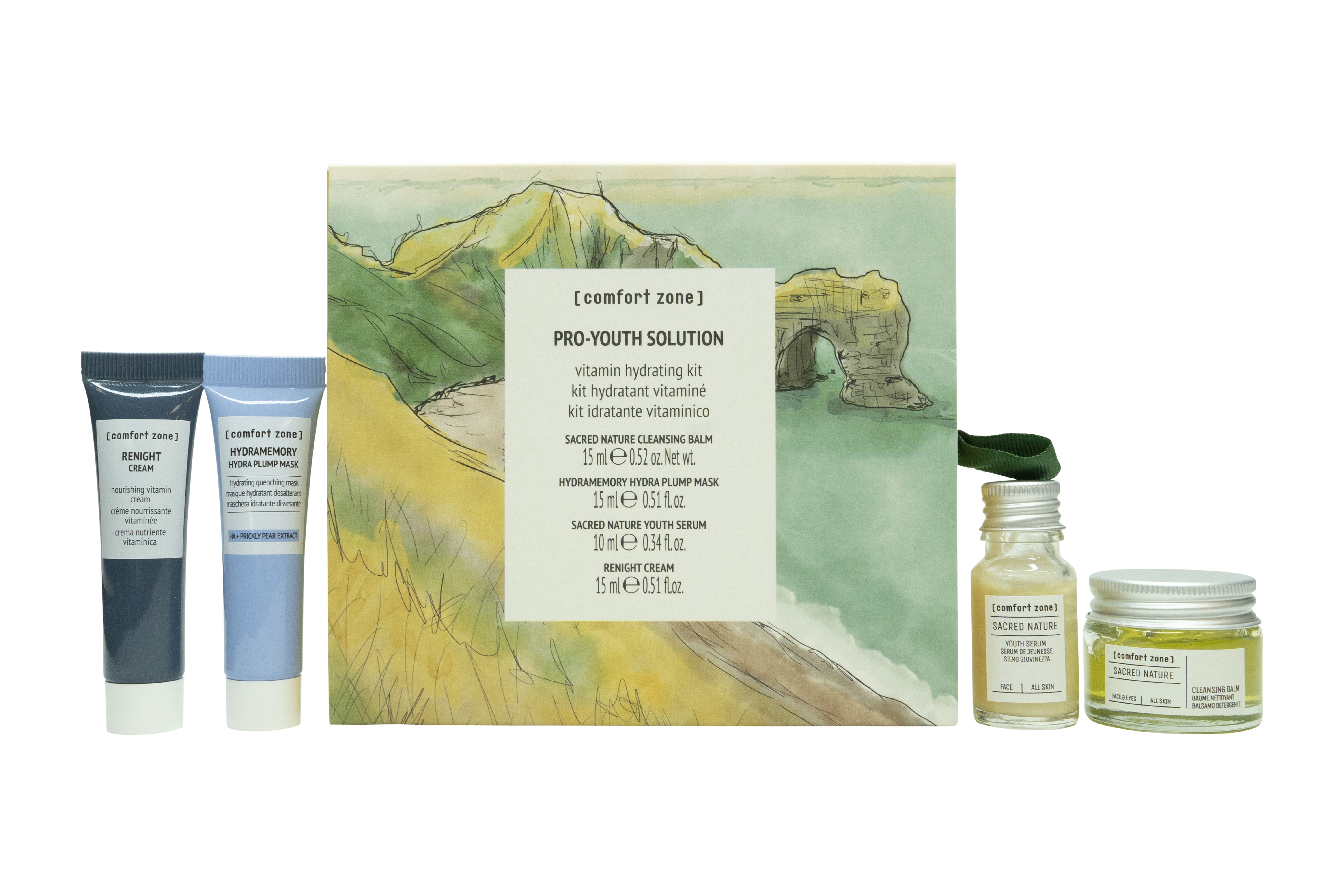 Comfort Zone Pro-Youth Solutino Kit Geschenkset 4 Stuks