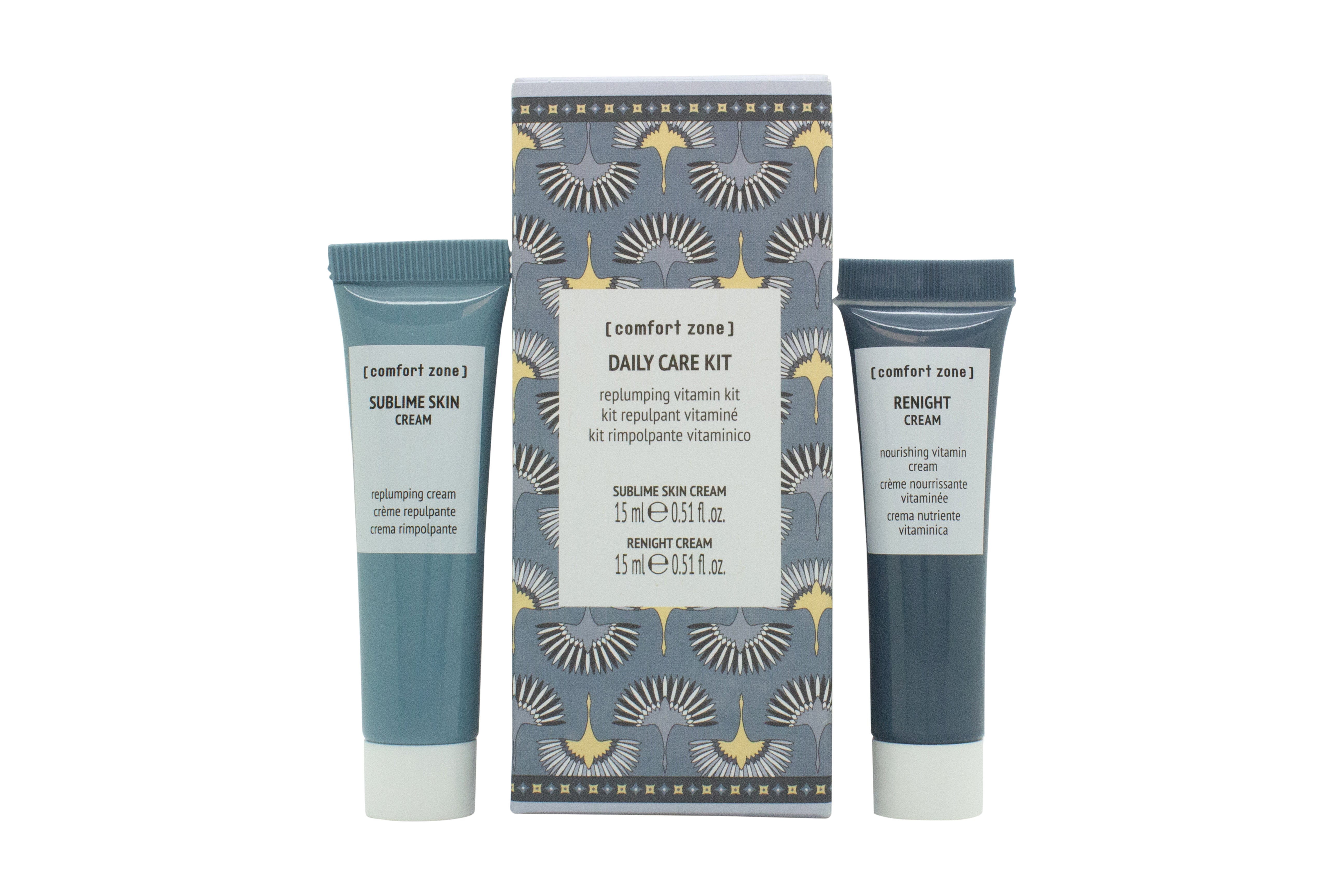 Comfort Zone Daily Care Kit Geschenkset 15ml Sublime Skin Cream + 15ml Renight Crème