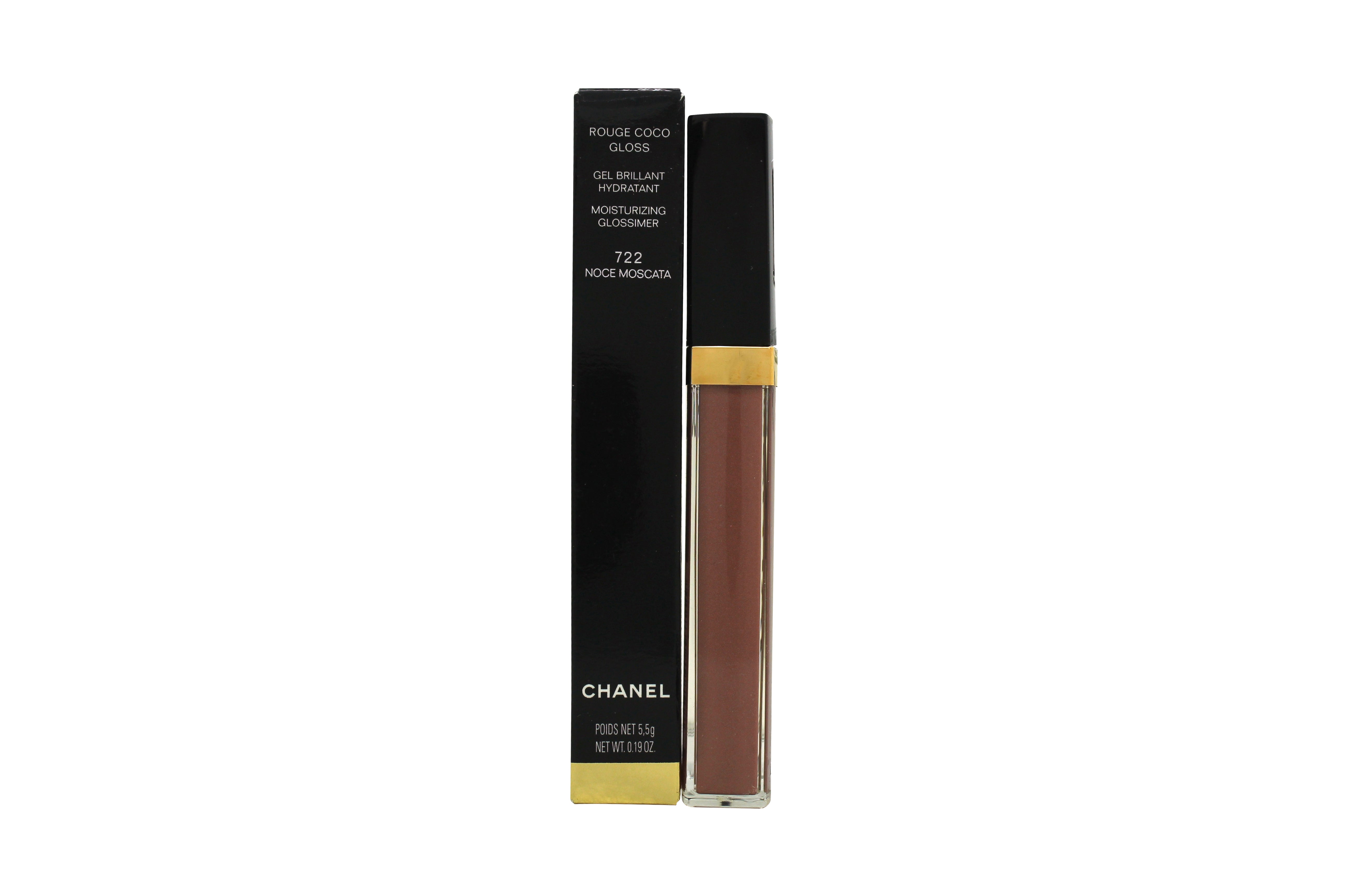 Chanel Rouge Coco Moisturising Lipgloss 5.5g - 722 Noce Moscata