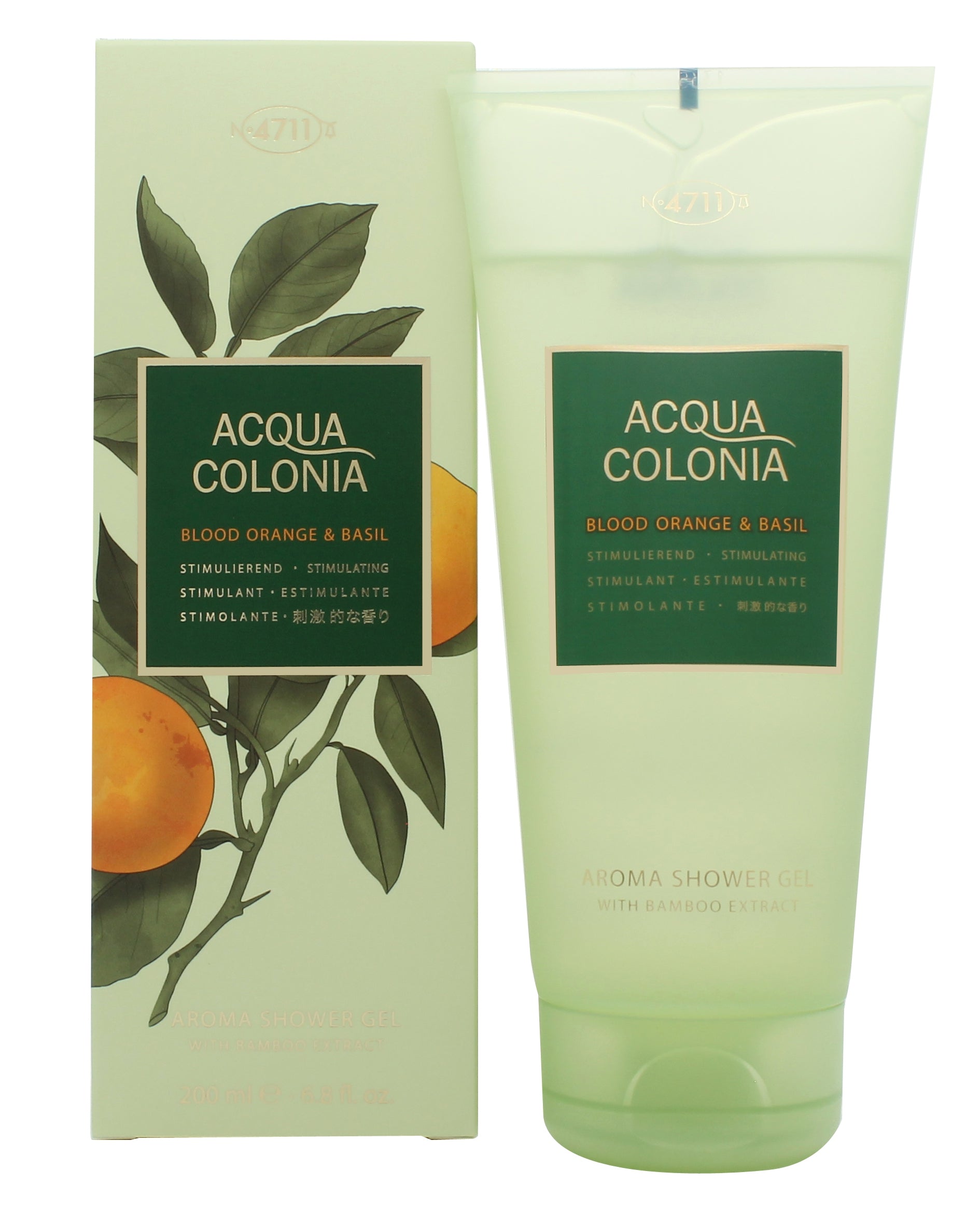 Mäurer & Wirtz 4711 Acqua Colonia Blood Orange & Basil Douchegel 200ml