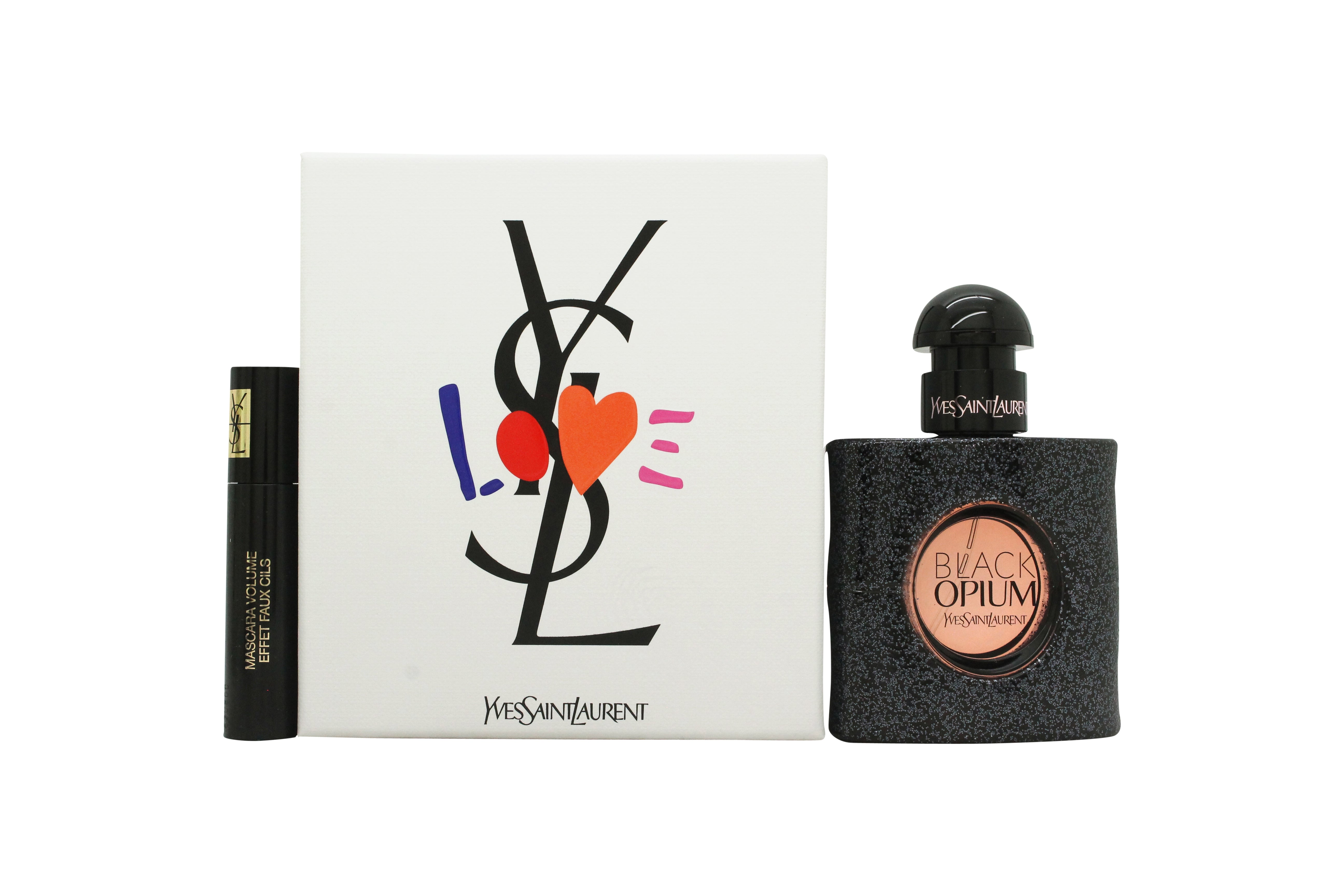 Yves Saint Laurent Black Opium Geschenkset 30ml EDP + 2ml Mascara