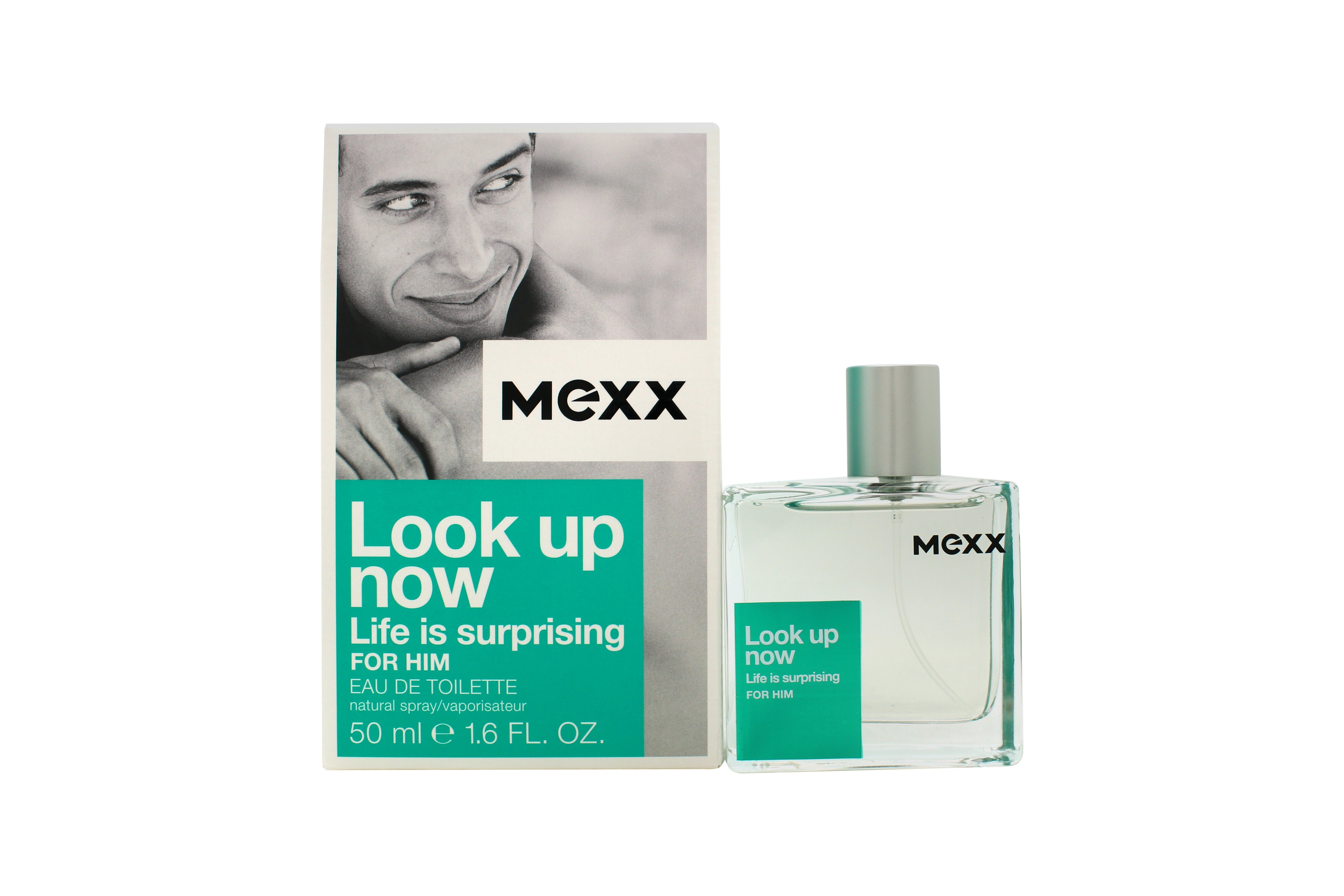 Mexx Look Up Now : Life Is Surprising for Him Eau de Toilette 50 ml Spray