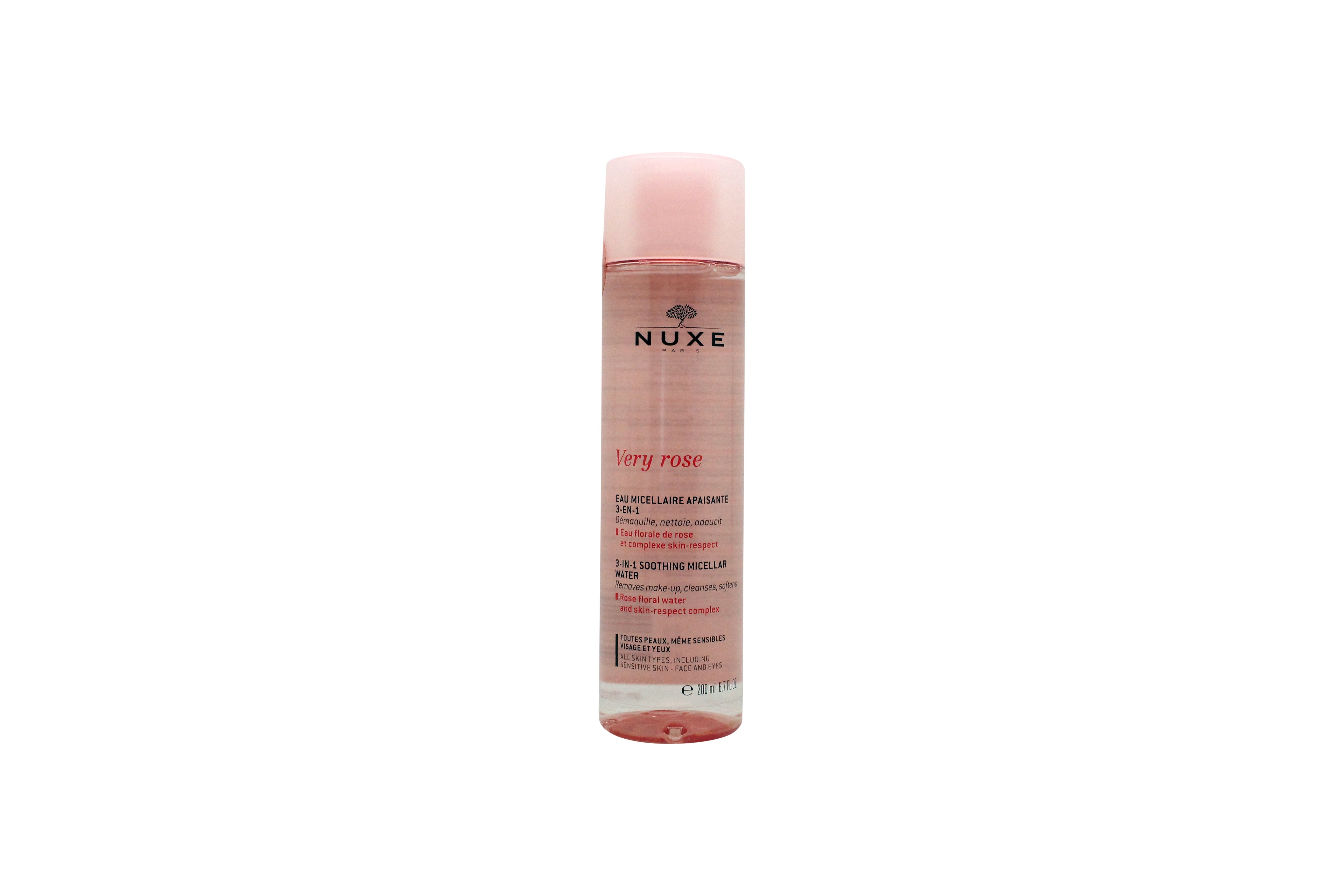 Nuxe Very Rose 3 in 1 Beruhigendes Mizellenwasser 200 ml